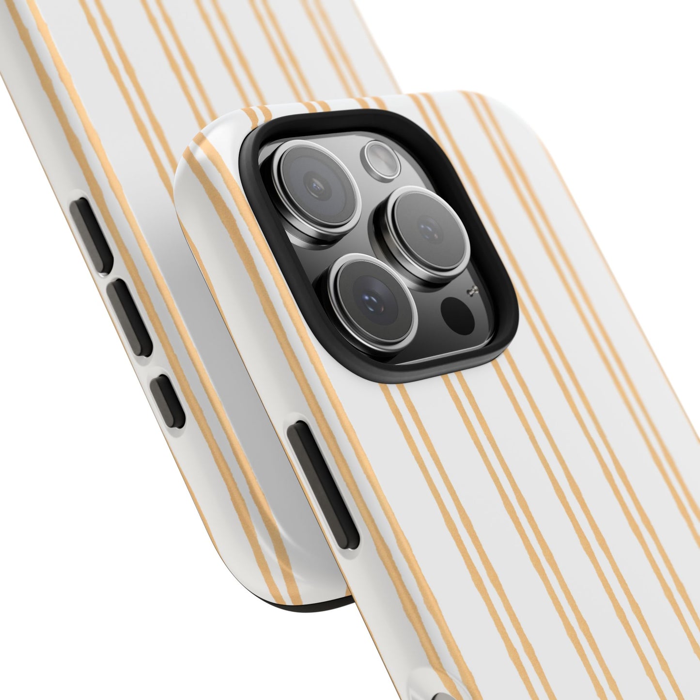 Double Stripe Yellow Phone Case