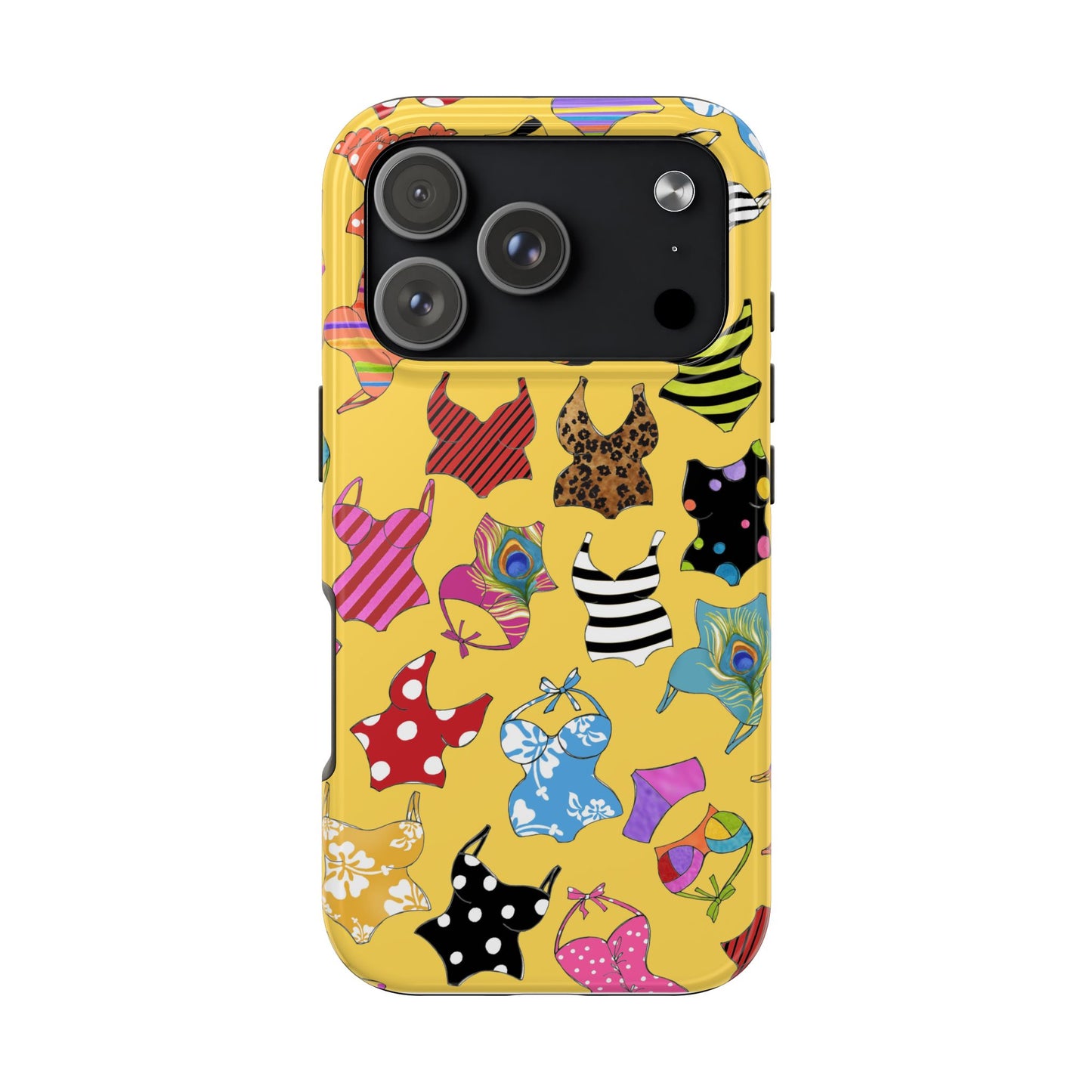 Assorted Suits Yellow Phone Case
