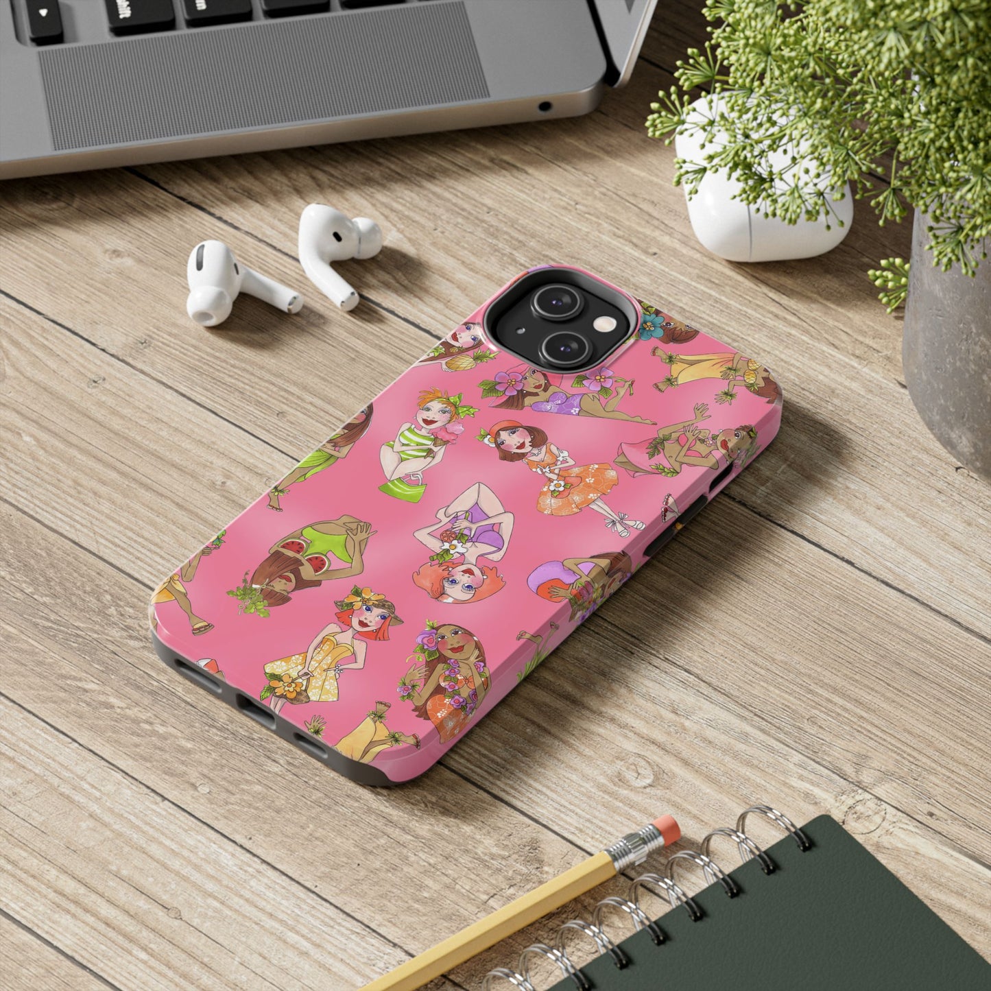 Island Toss Pink Phone Case