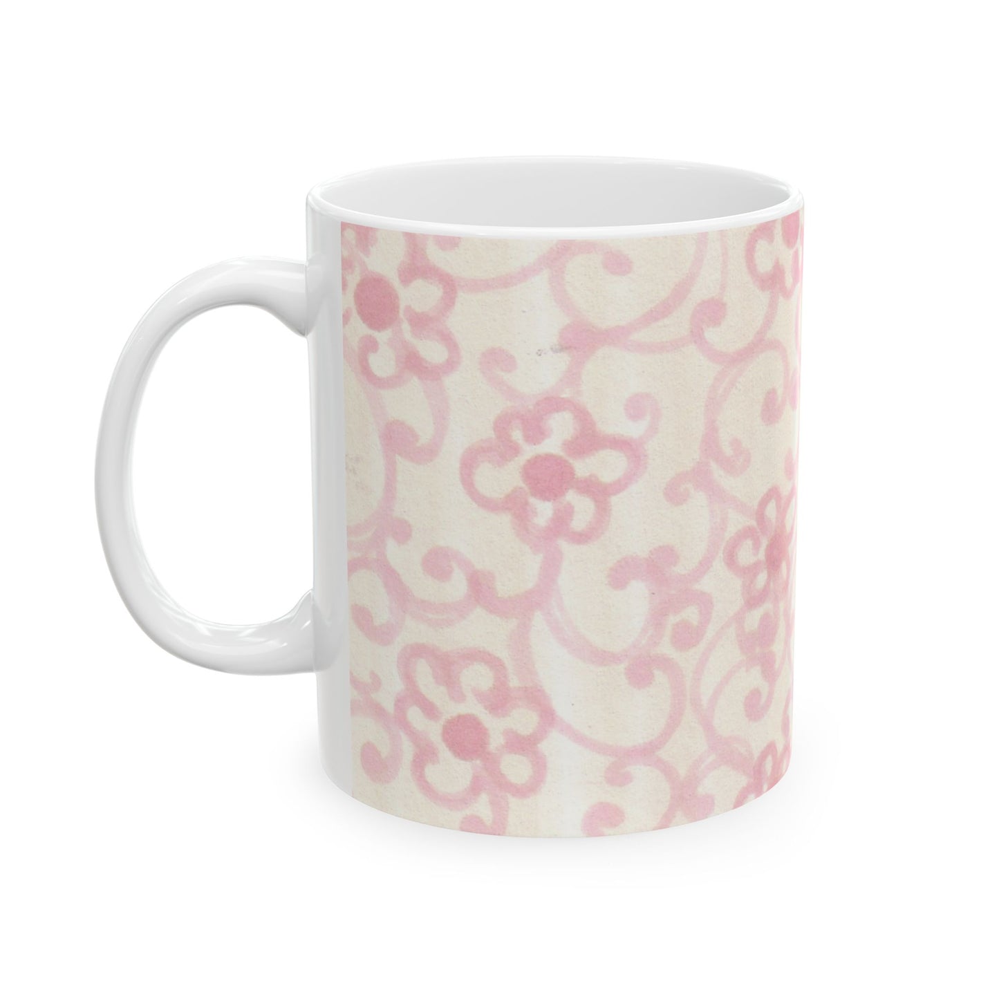 Floral Scroll Cup