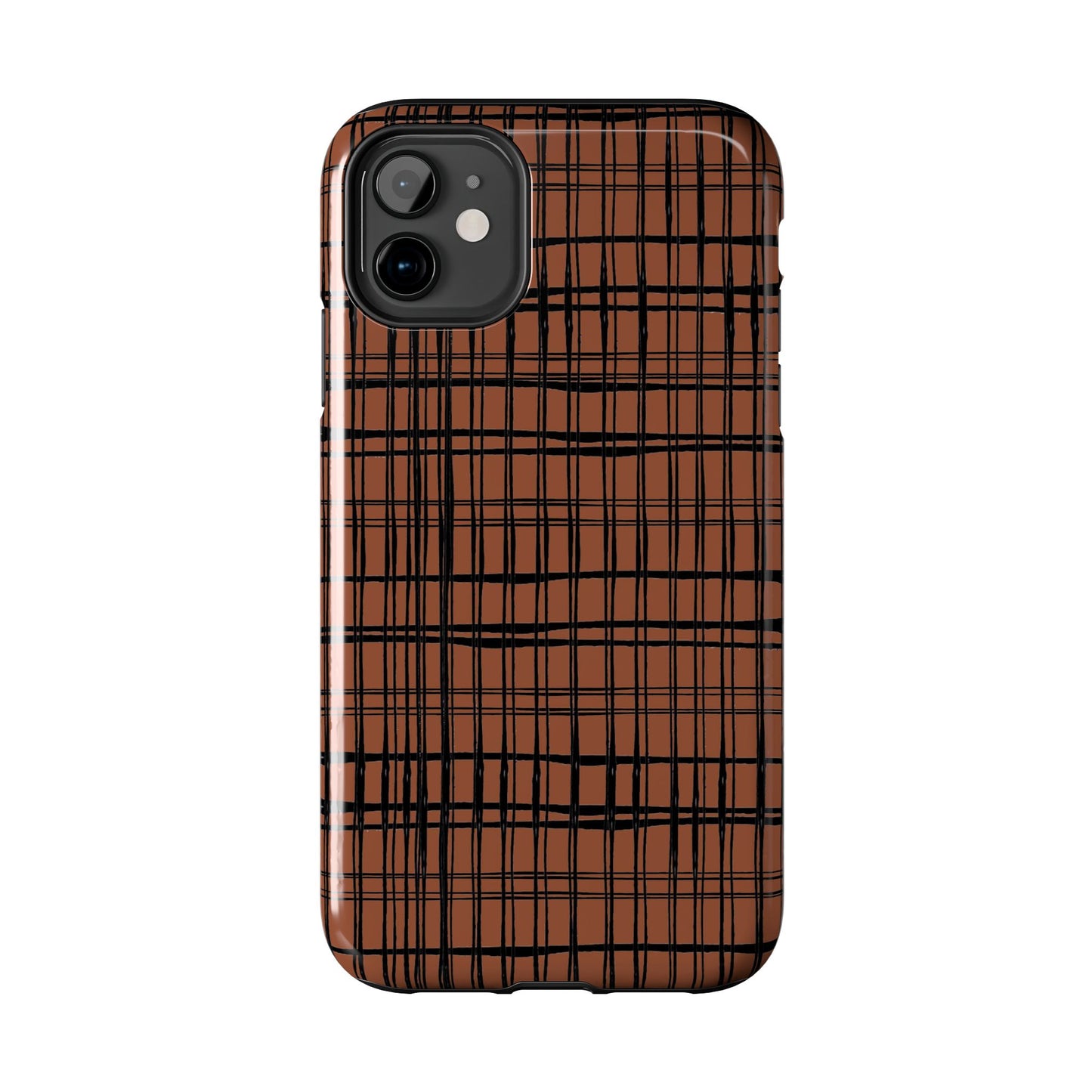 Doggie Fence Rust Phone Case