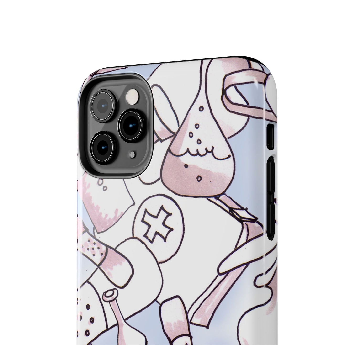 Med Stuff Blue Phone Case