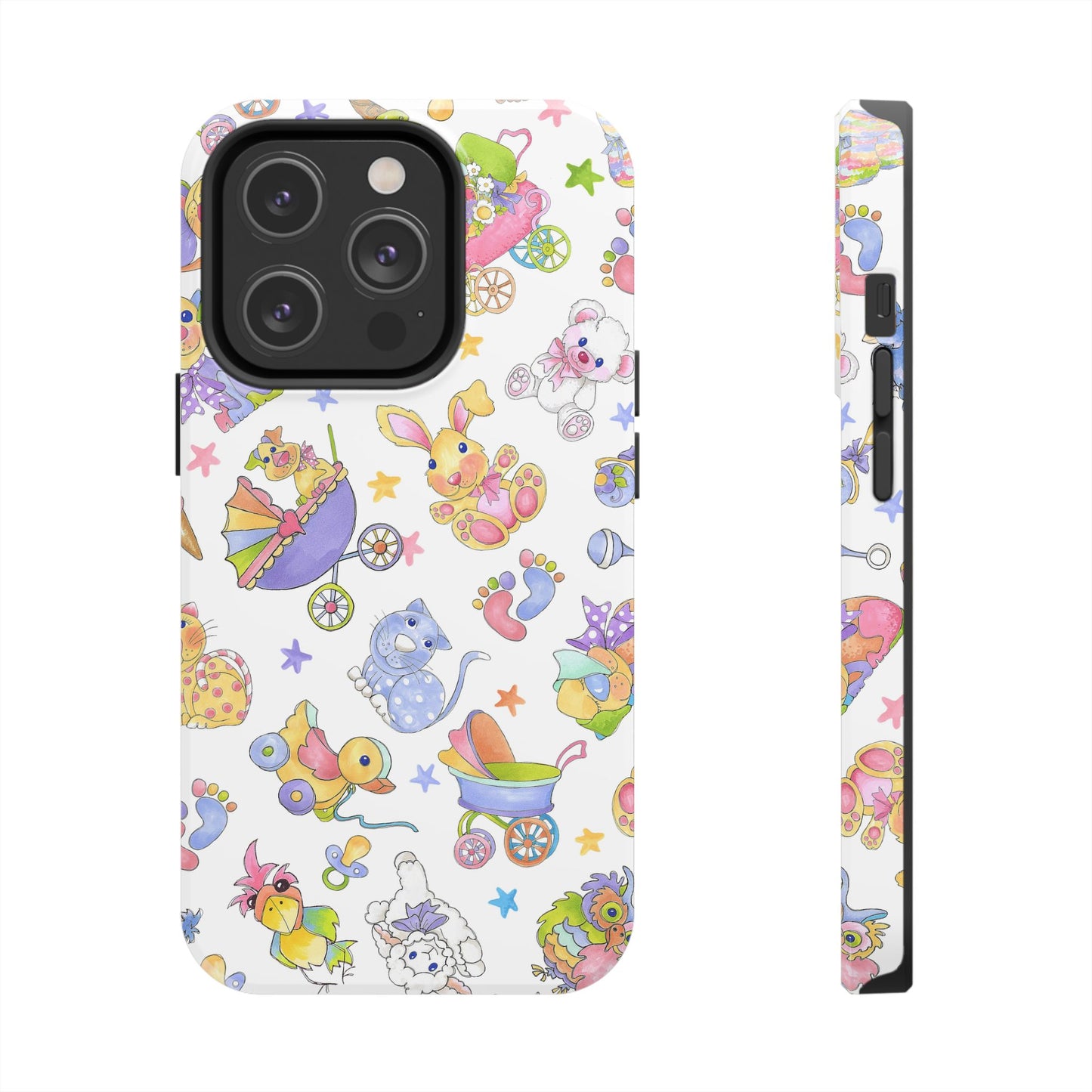 Busy Baby White Phone Case