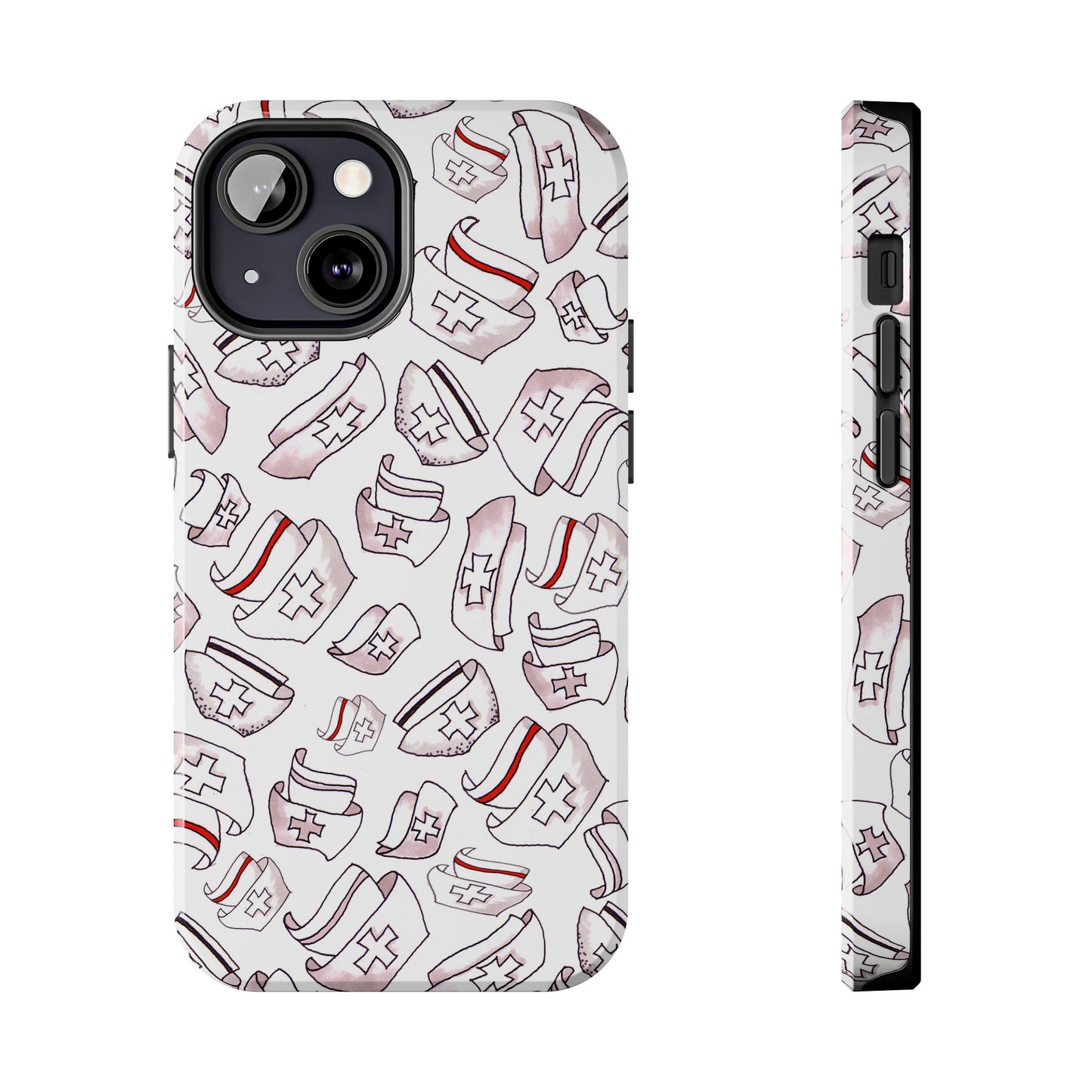 Happy Hats White Phone Case