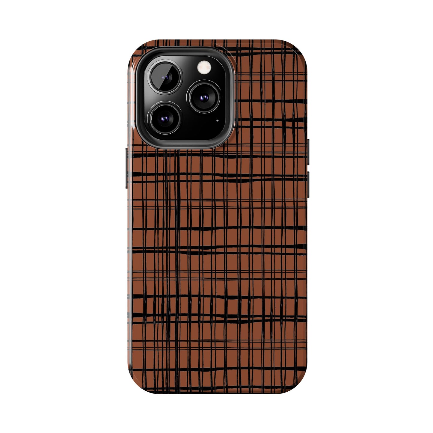 Doggie Fence Rust Phone Case