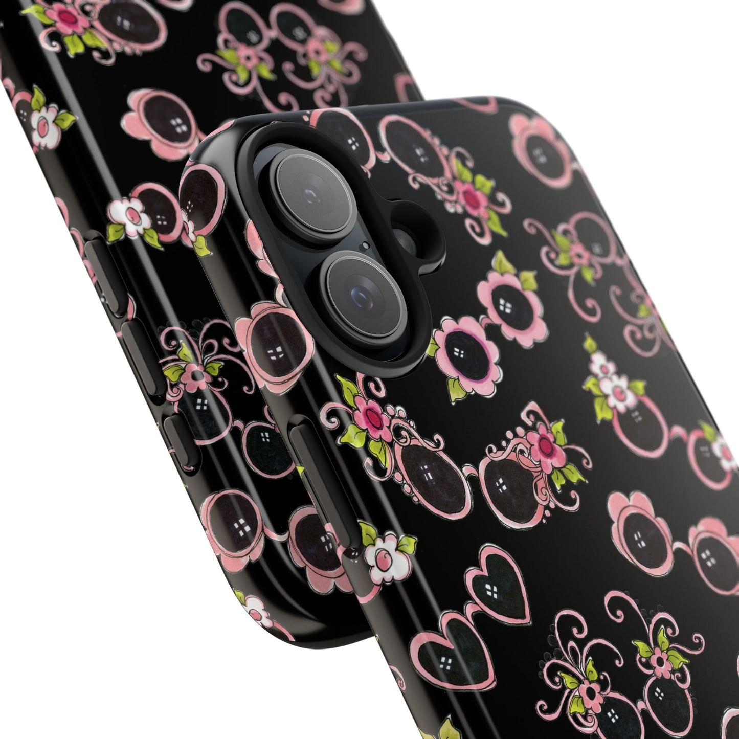 Tossed Shades Black Phone Case