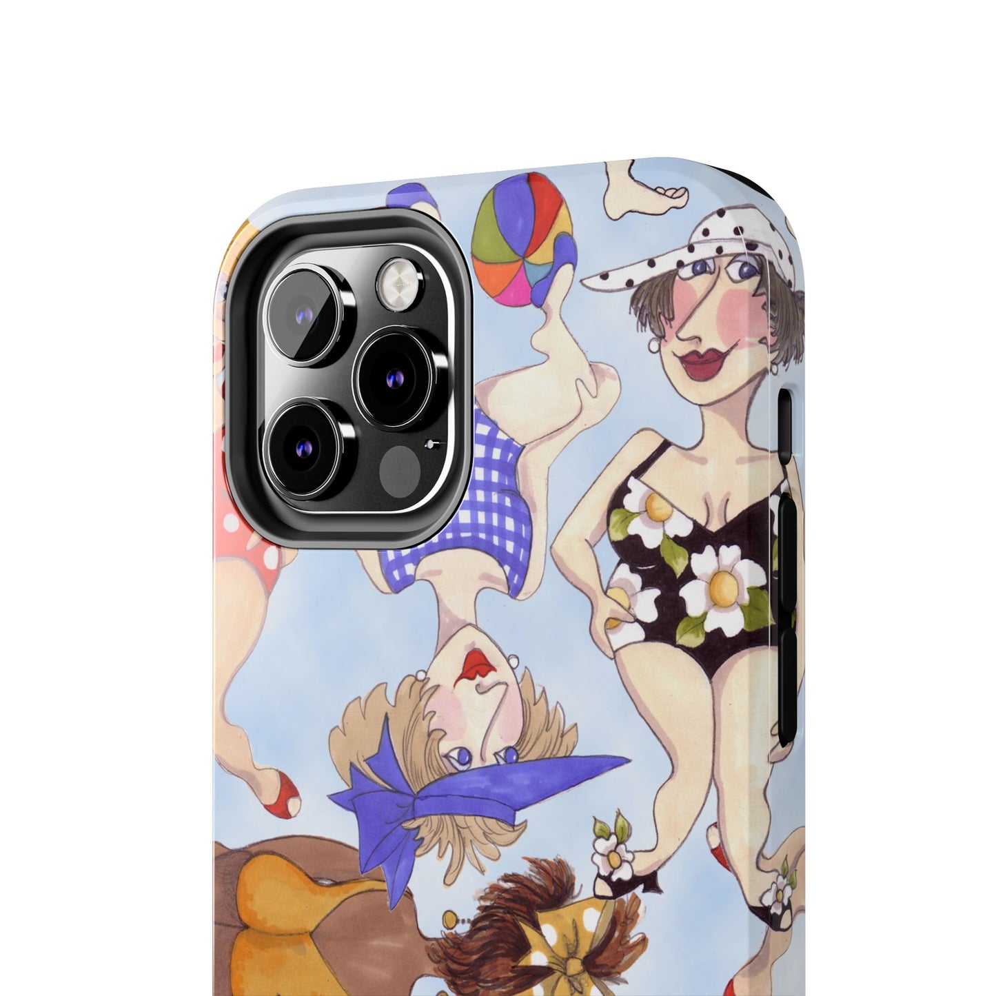 Bathing Beauties Blue Sky Phone Case