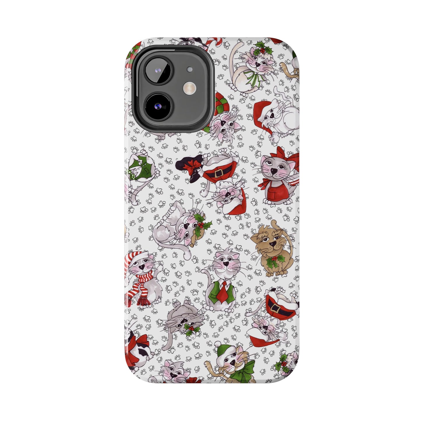 Kitty Blizzard White Phone Case