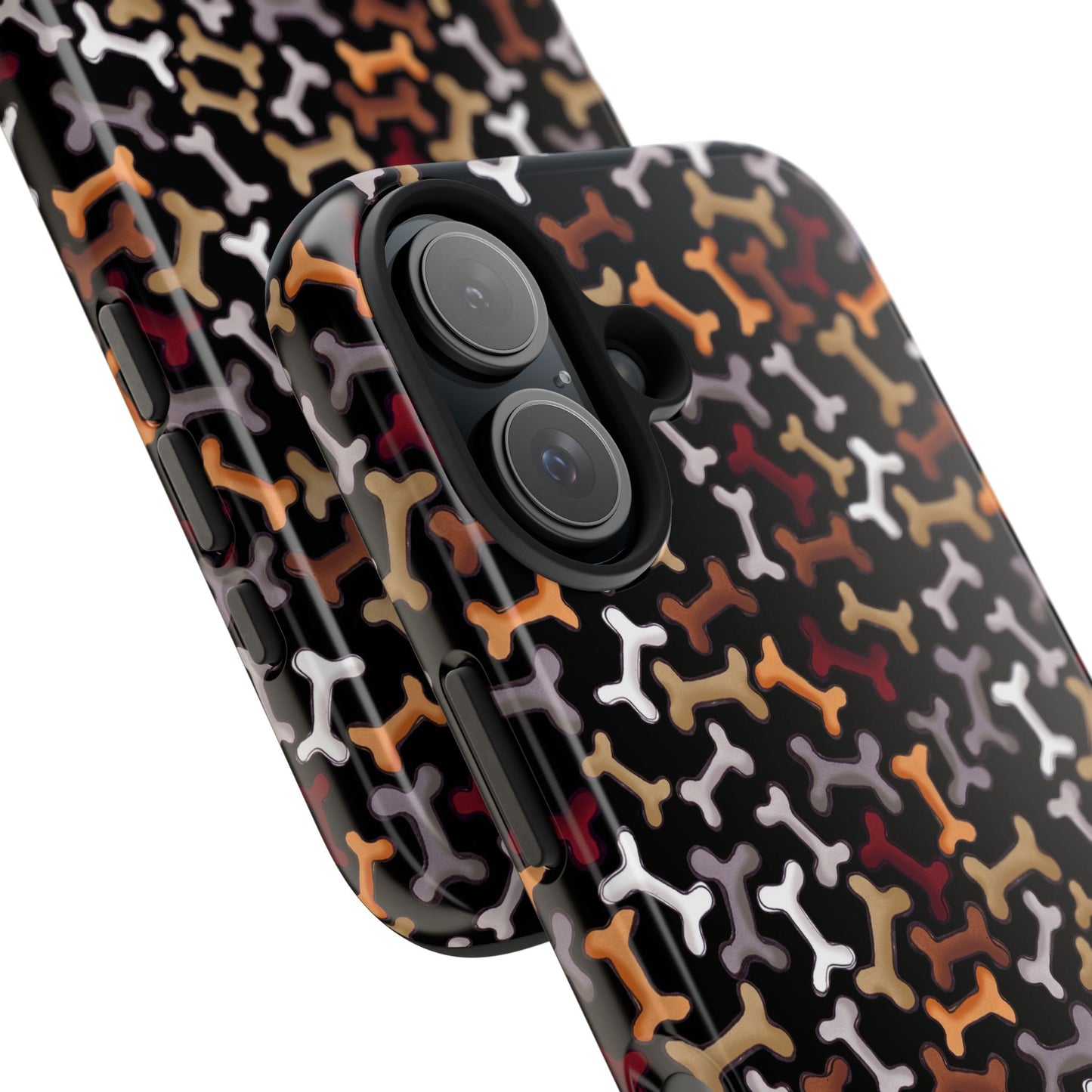 Dog Bones Black Phone Case