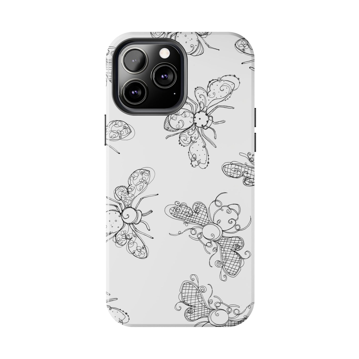 Busy Bees White Phone Case