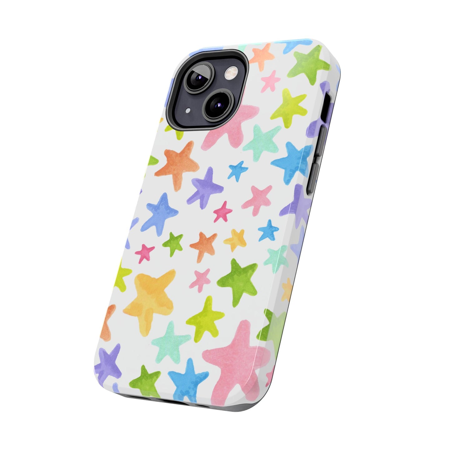 Happy Stars White Phone Case