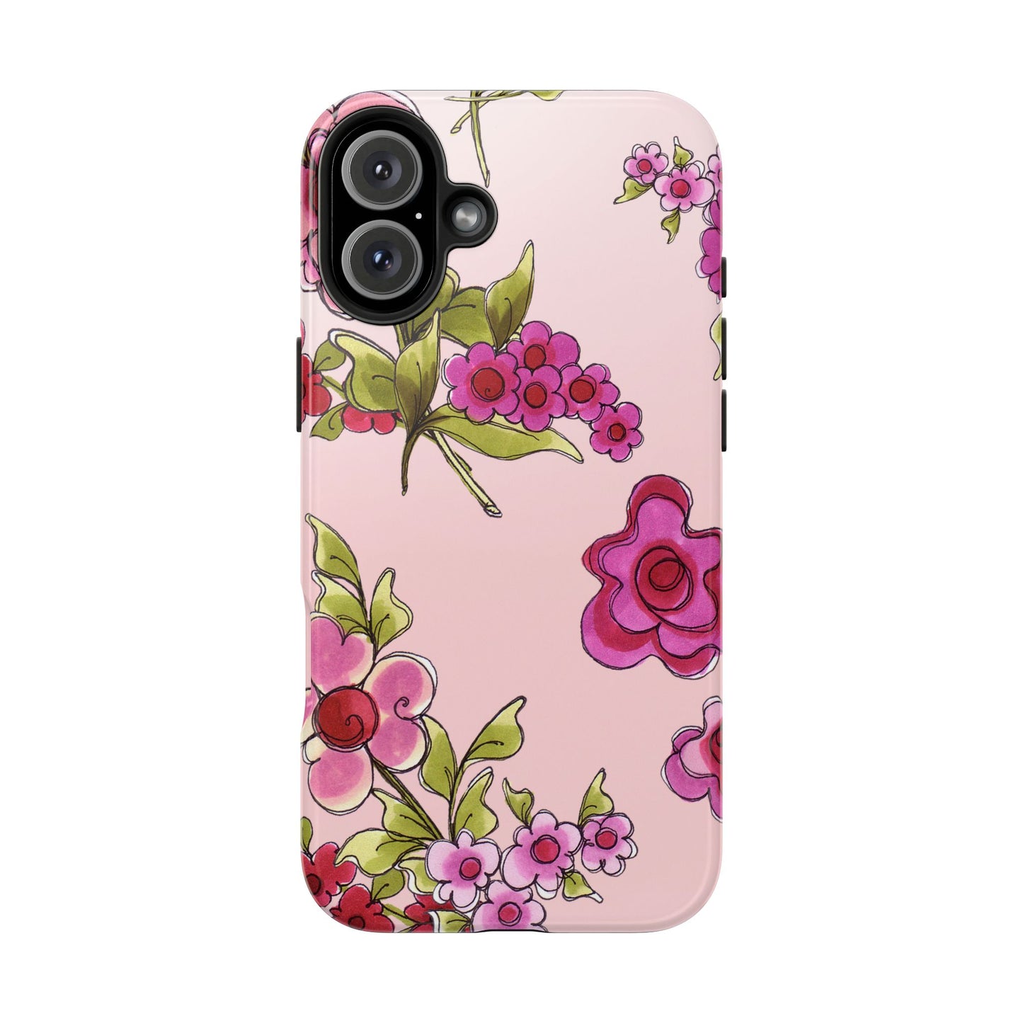 Jumbo Floral Pink Phone Case