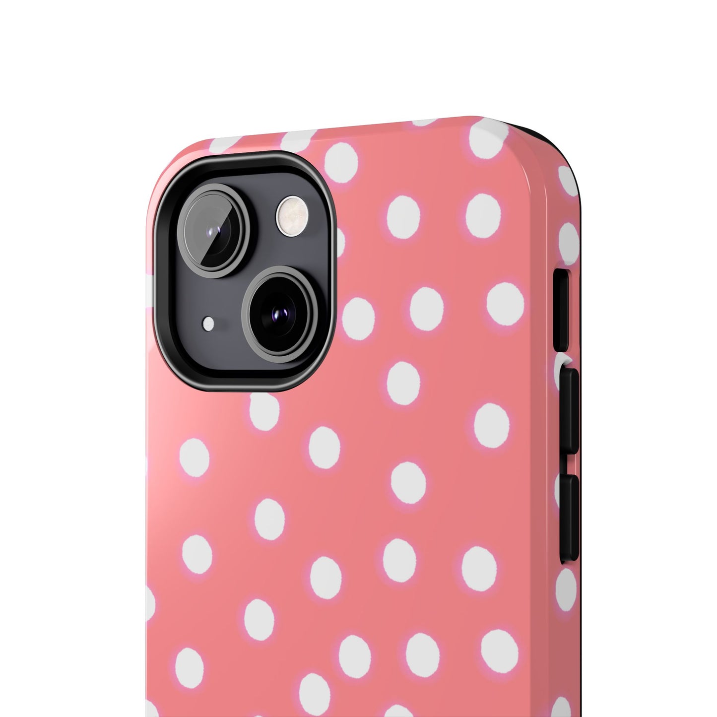 Plump Dots Coral Phone Case