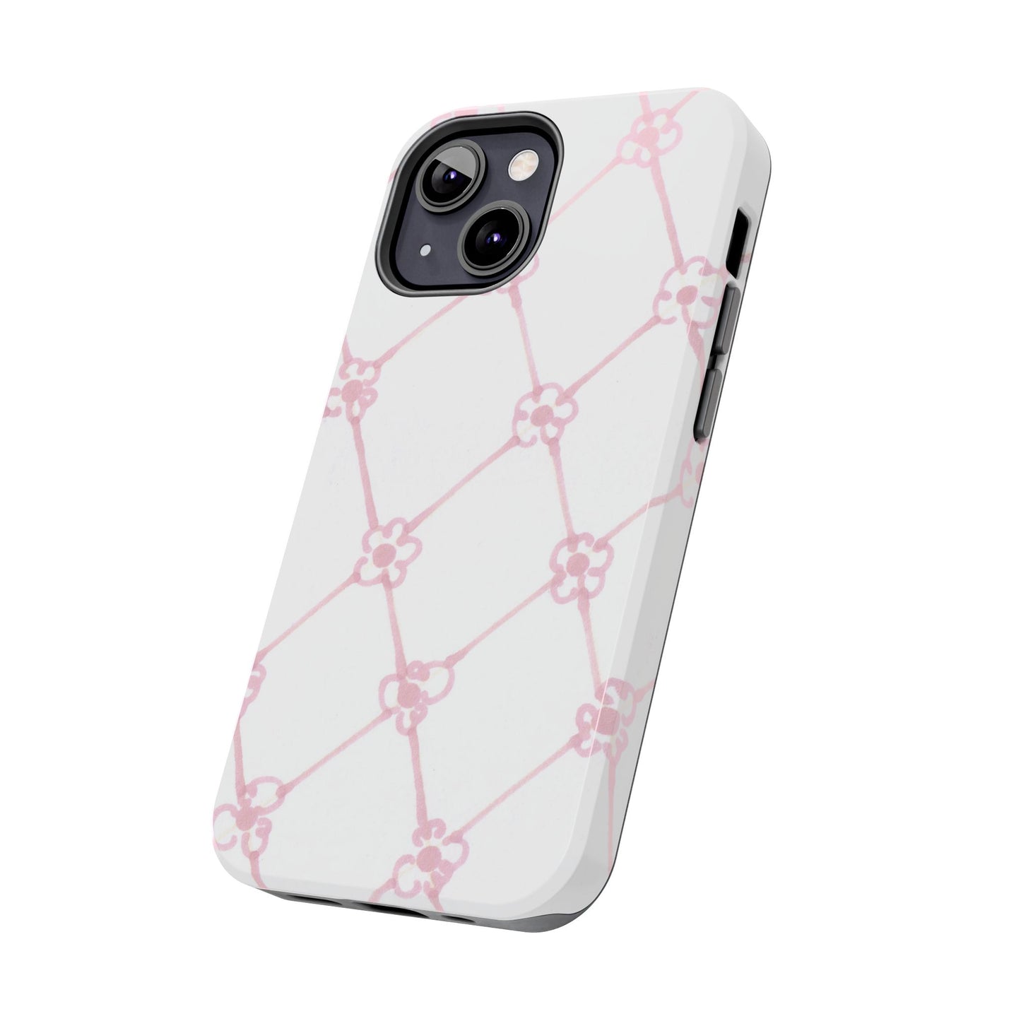 Flower Model Scroll Phone Case