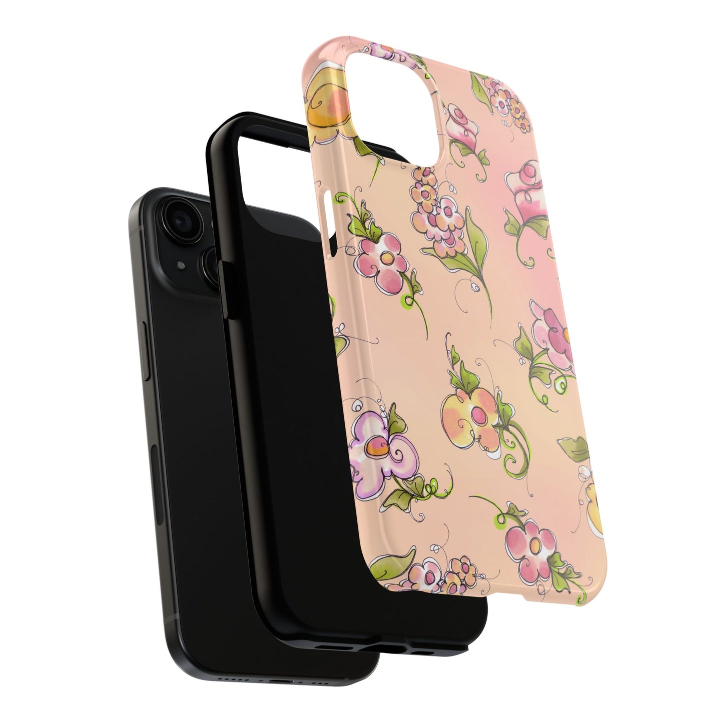 Flower Toss Sunrise Phone Case