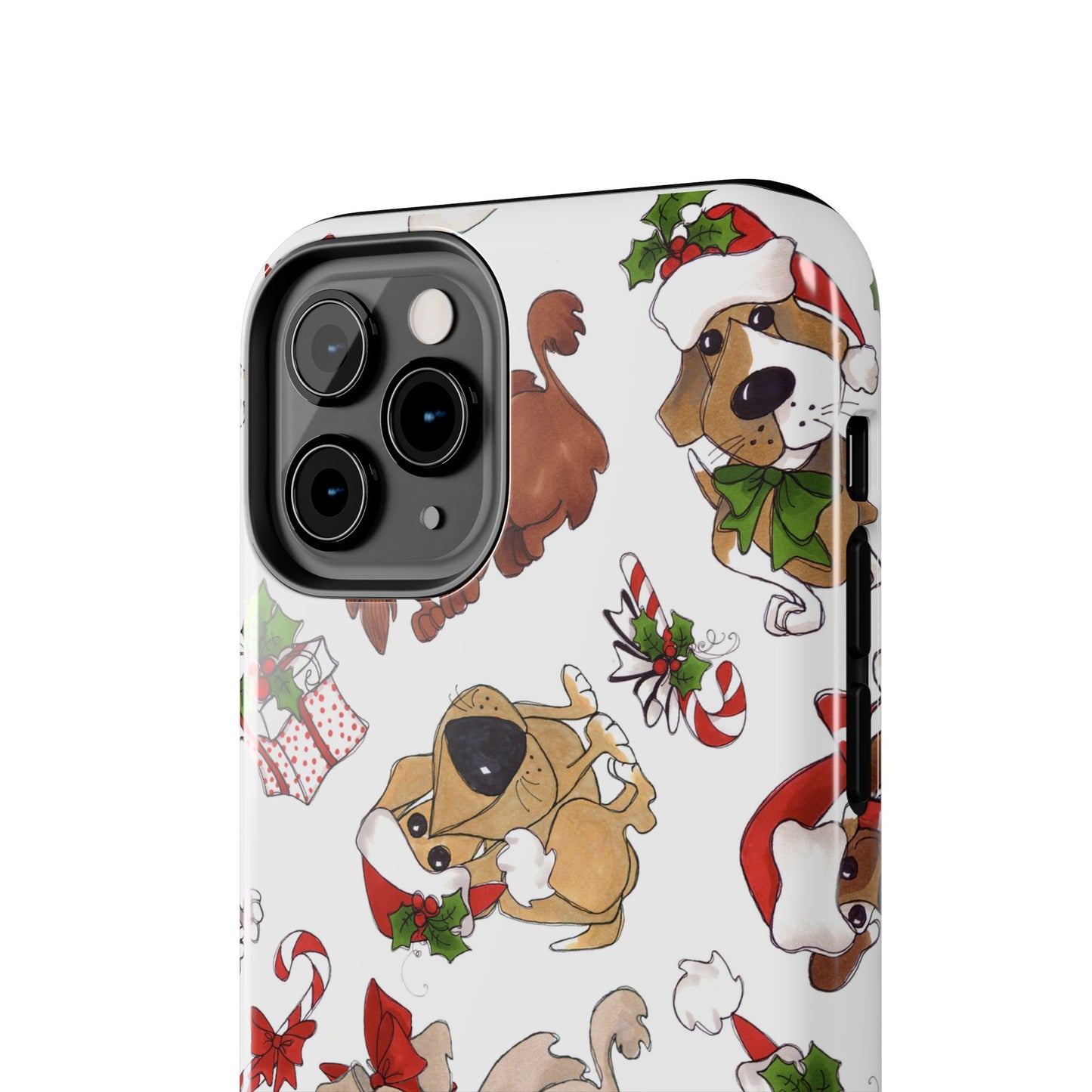 Doggie Toss White Phone Case
