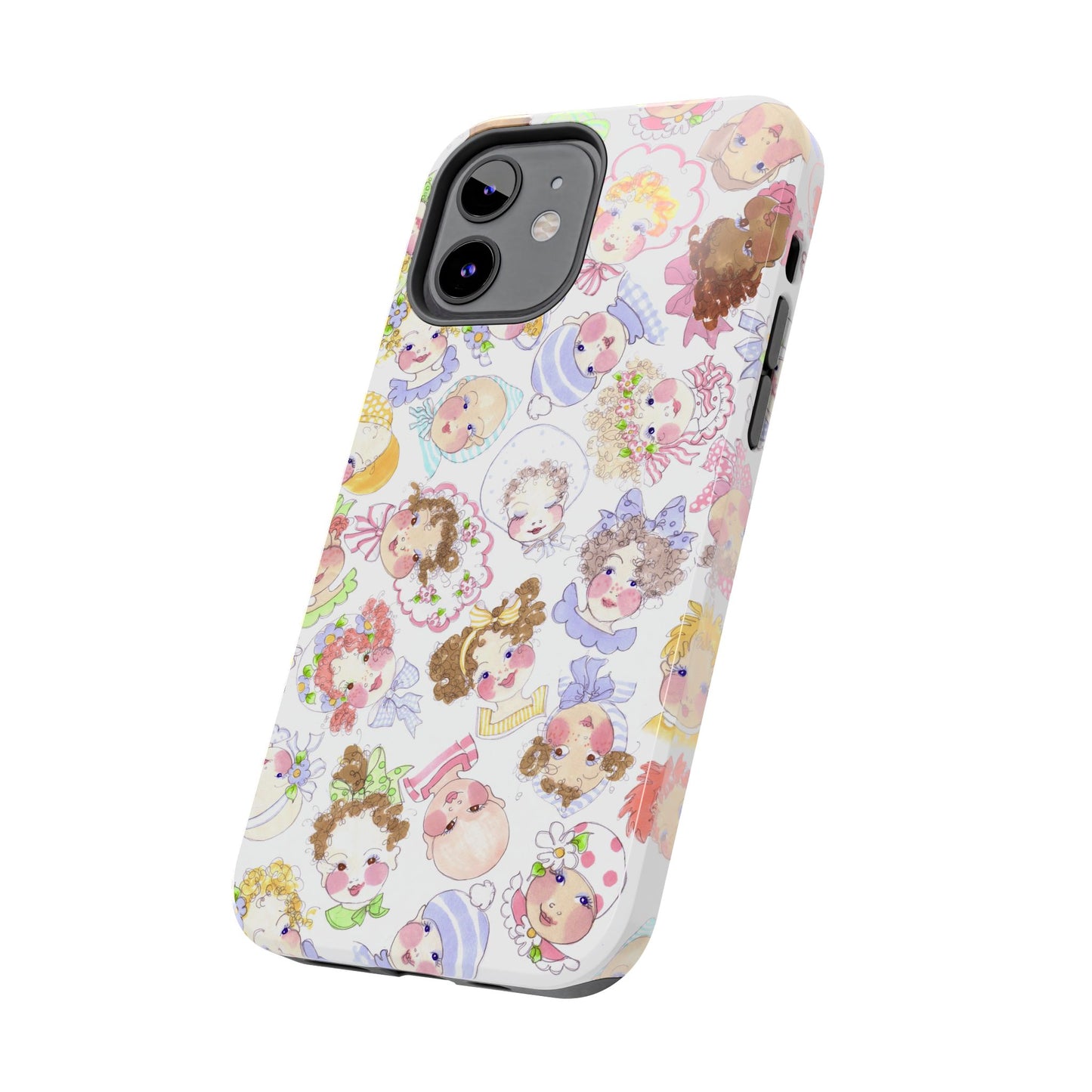 Baby Face Fling White Phone Case