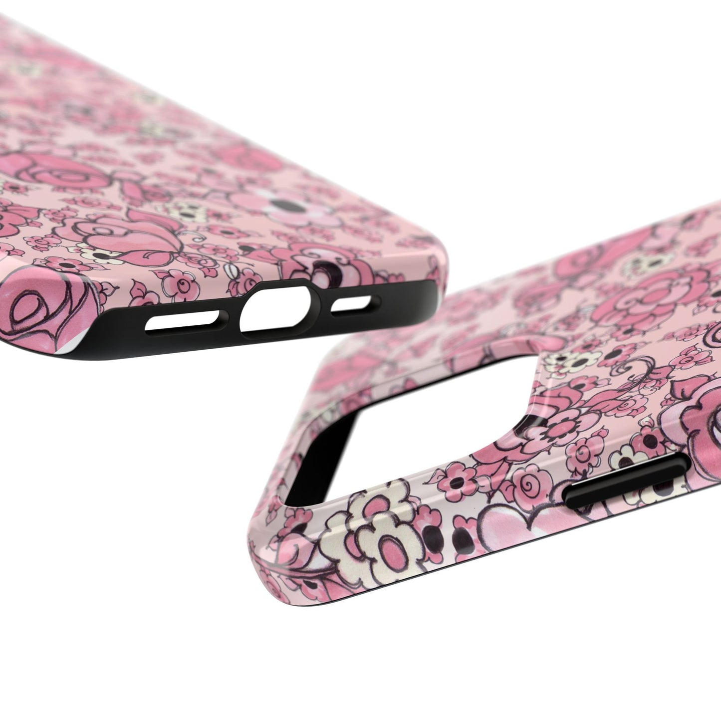 Profuse Posies Pink Phone Case