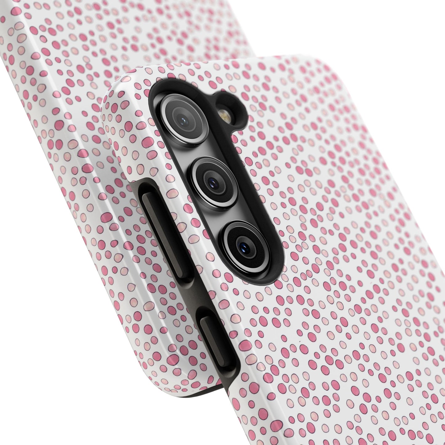 Water Spot Pink / White Phone Case