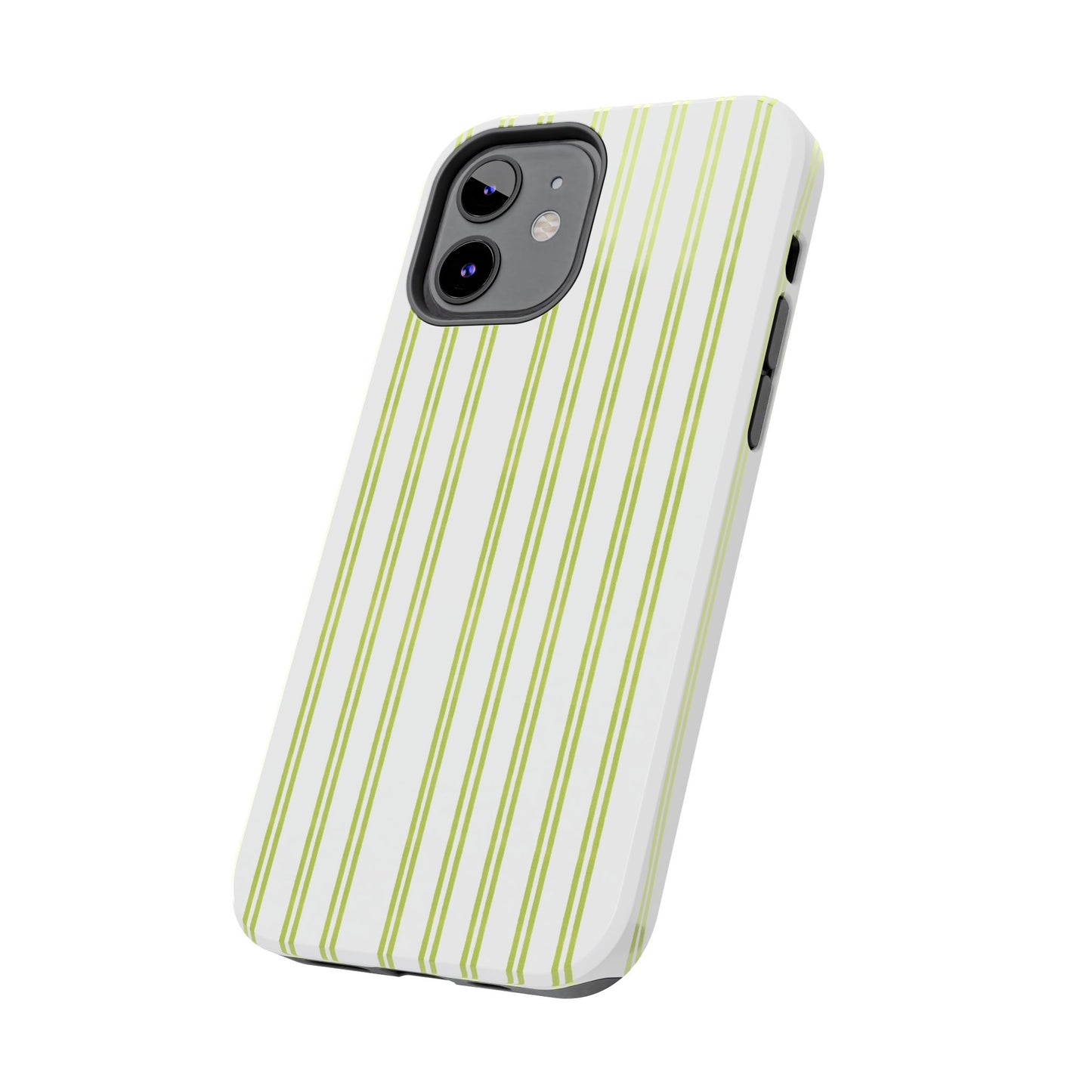Green Double Stripe Phone Case