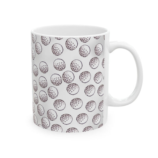 Ball Dots Gray Cup
