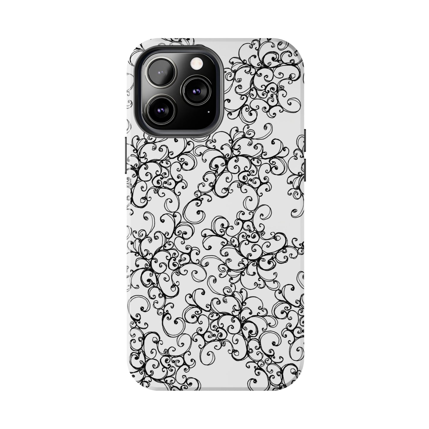 Poodle Scroll Phone Case