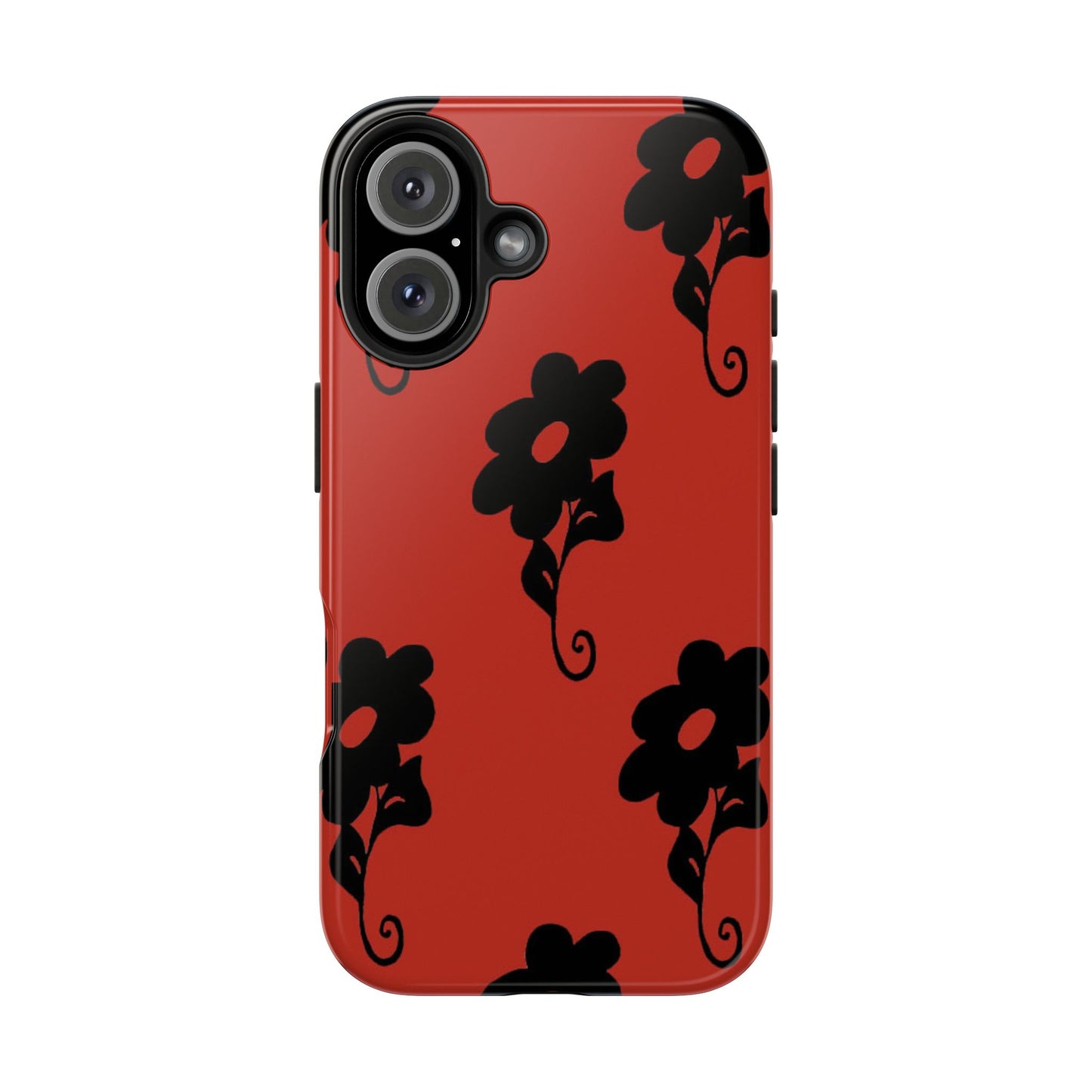 Daring Daisy Red Phone Case