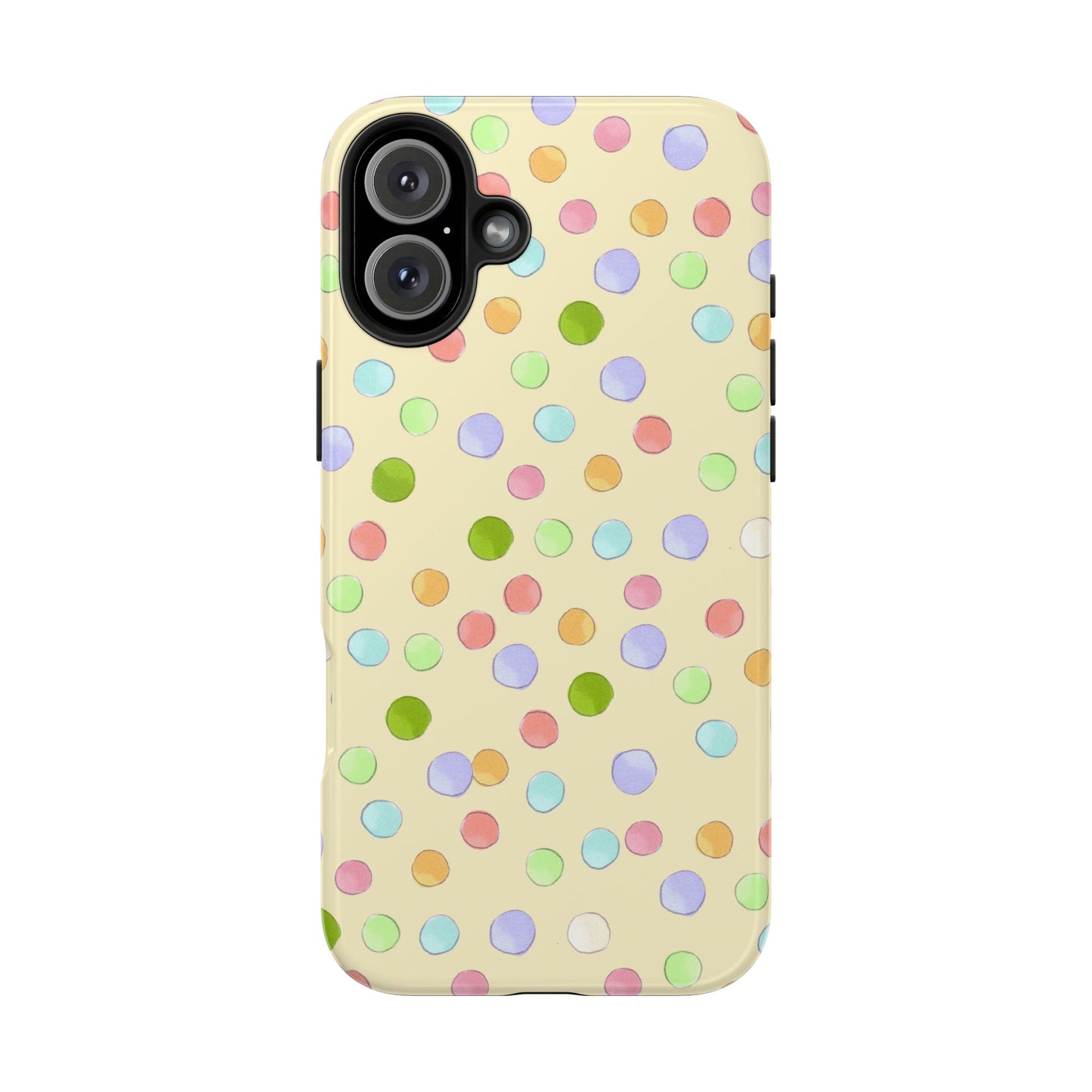 Happy Dots Yellow Phone Case