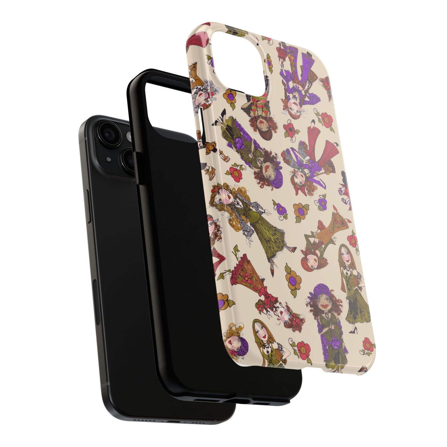 Tossed Gypsies Muslin Phone Case