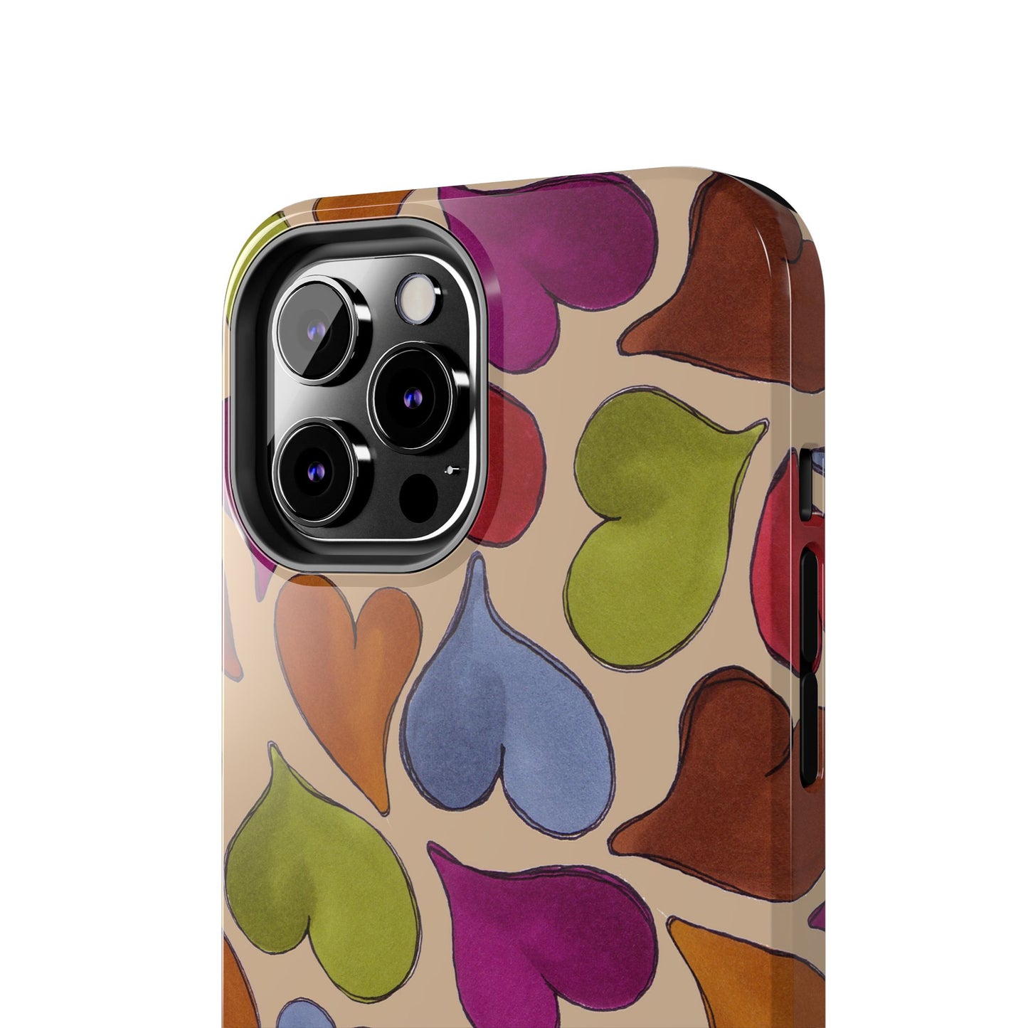 Big Hearted Khaki Phone Case