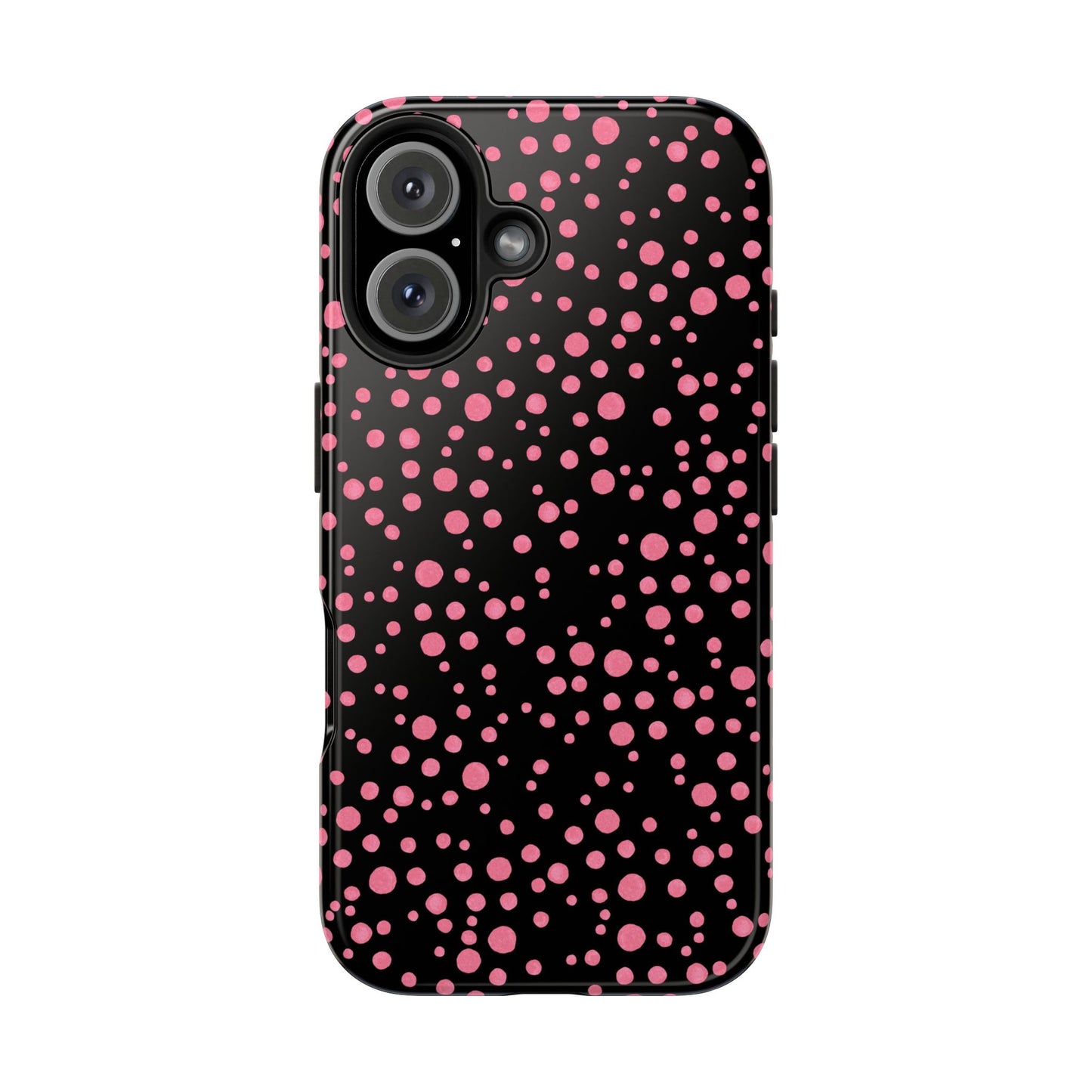 Balloon Dots Black / Pink Phone Case