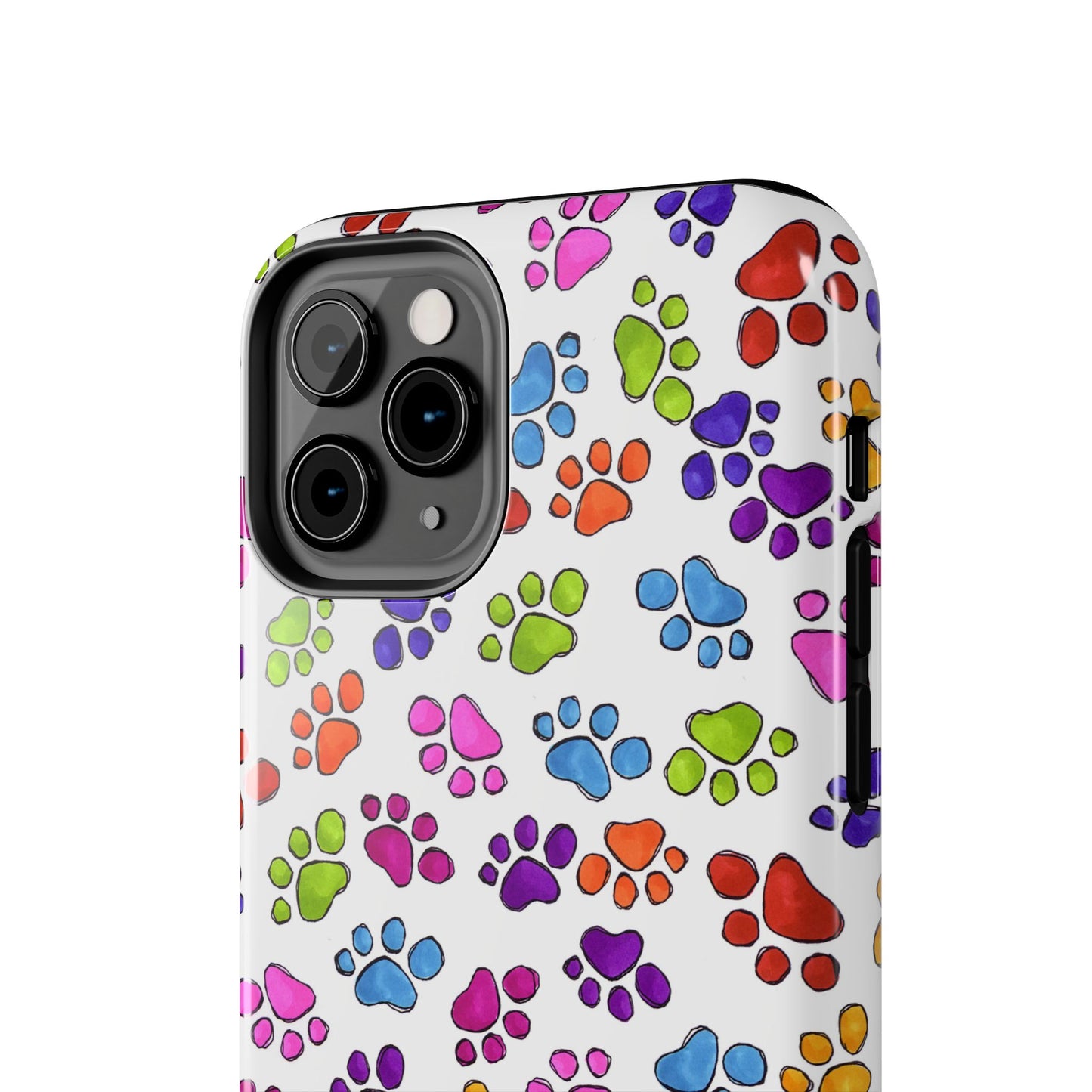 Fancy Paws White Phone Case