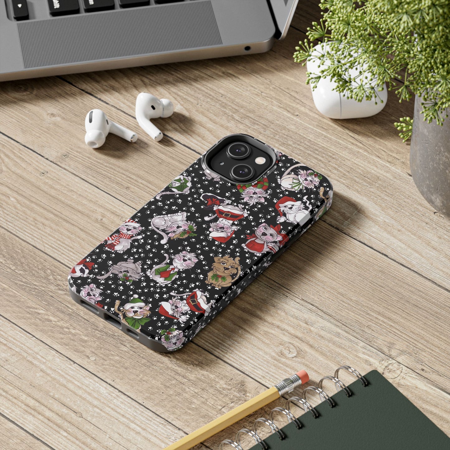 Kittie Blizzard Black Phone Case