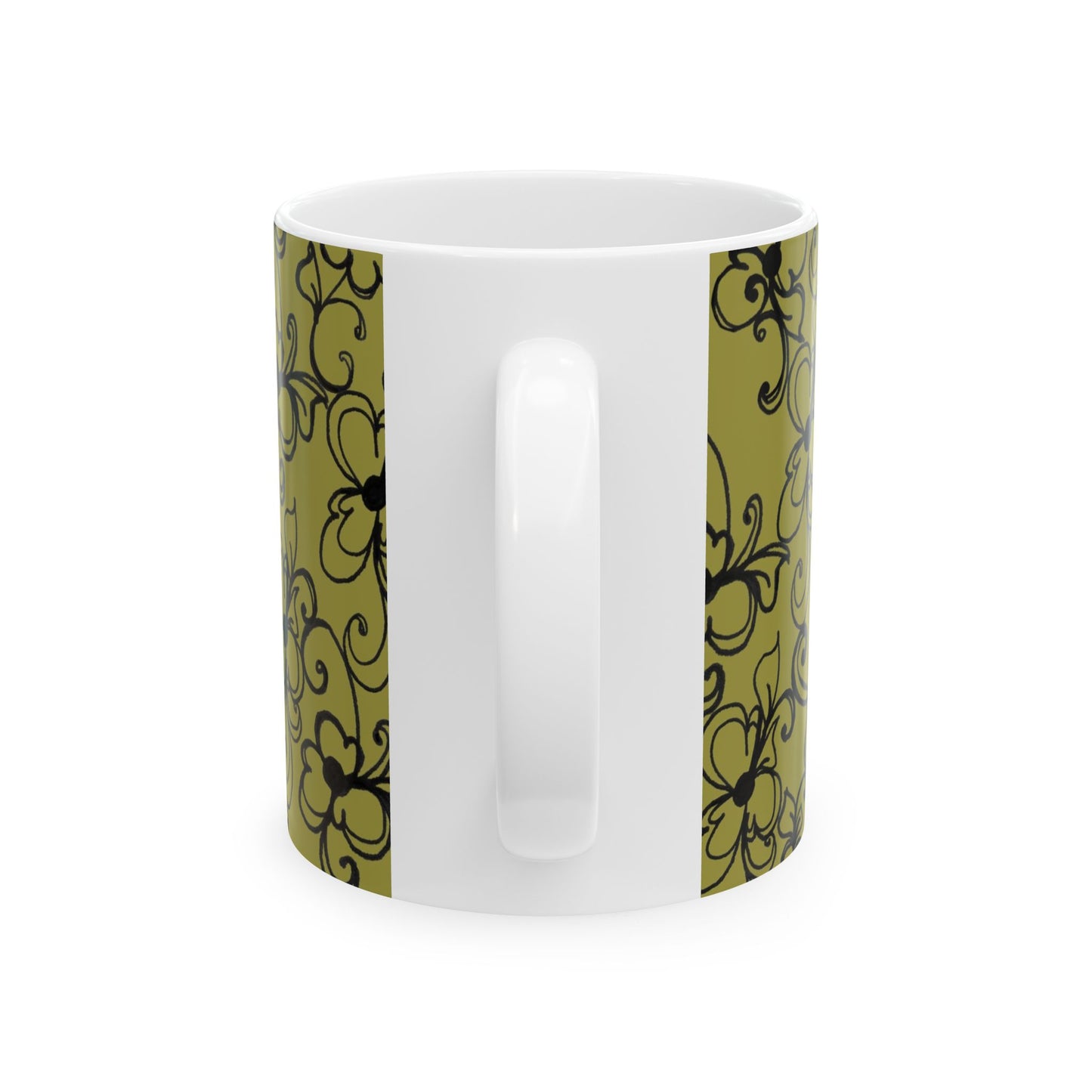 Daisy Jungle Green Cup