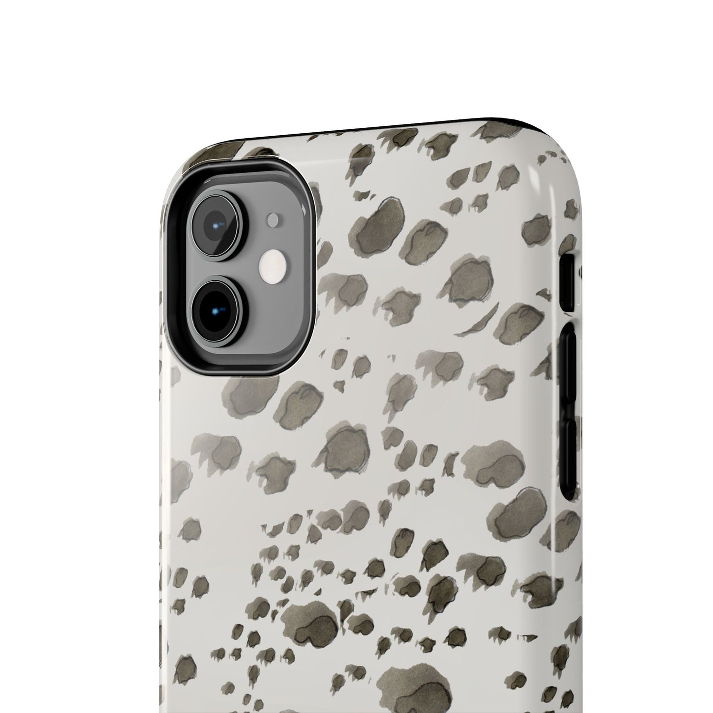 Kitty Dots Gray Phone Case