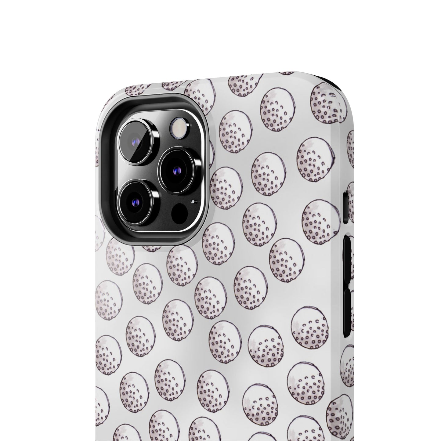 Ball Dots Gray Phone Case