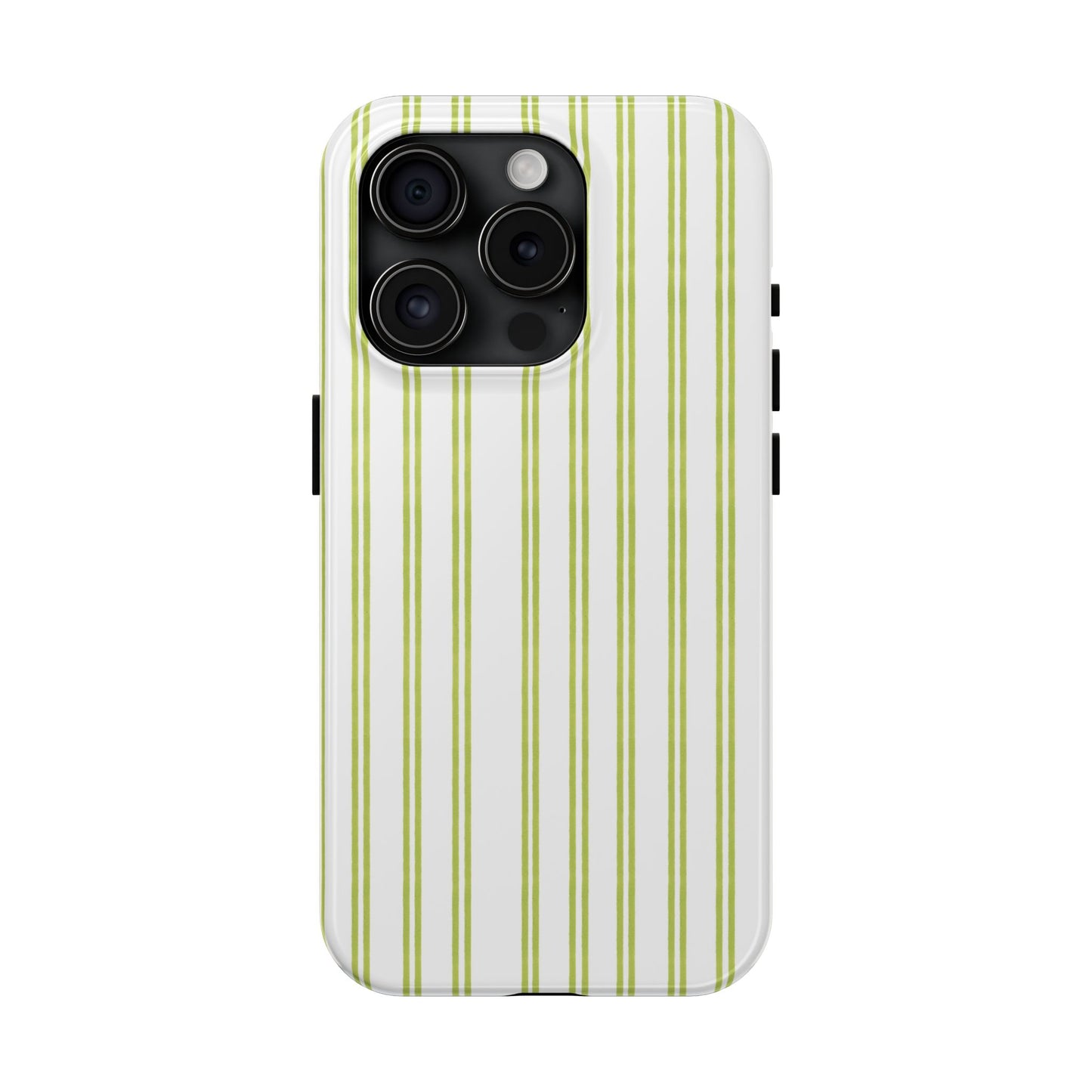 Green Double Stripe Phone Case