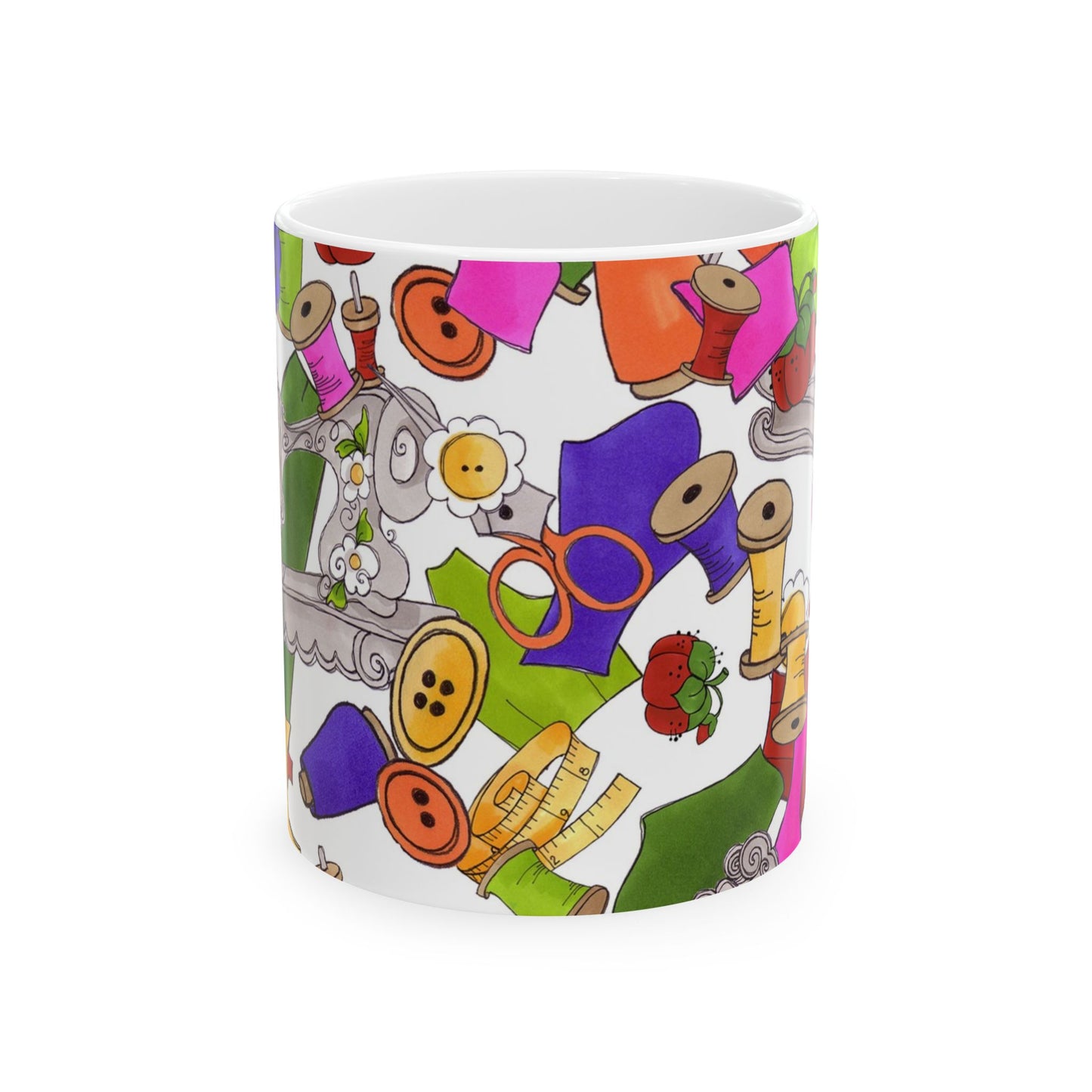 Kaleidasew White Cup