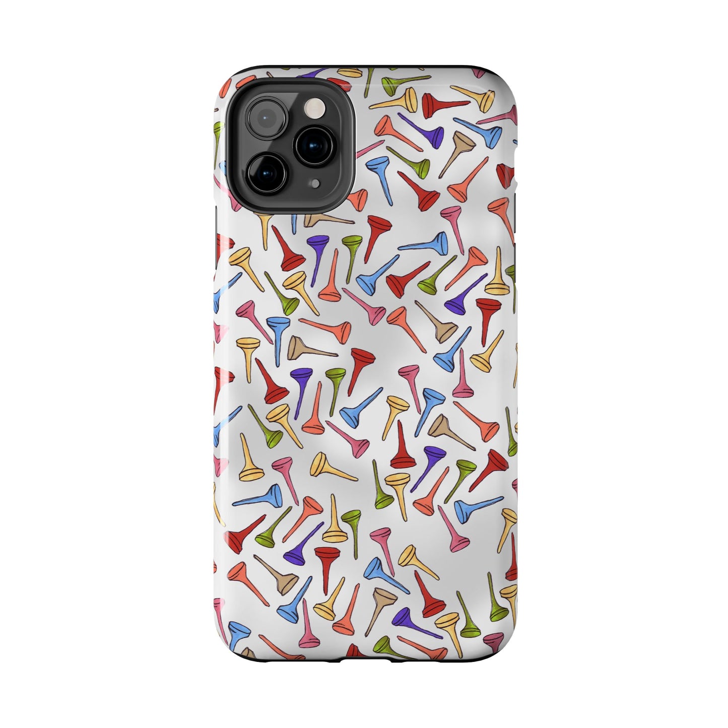 Teed Off Gray Phone Case