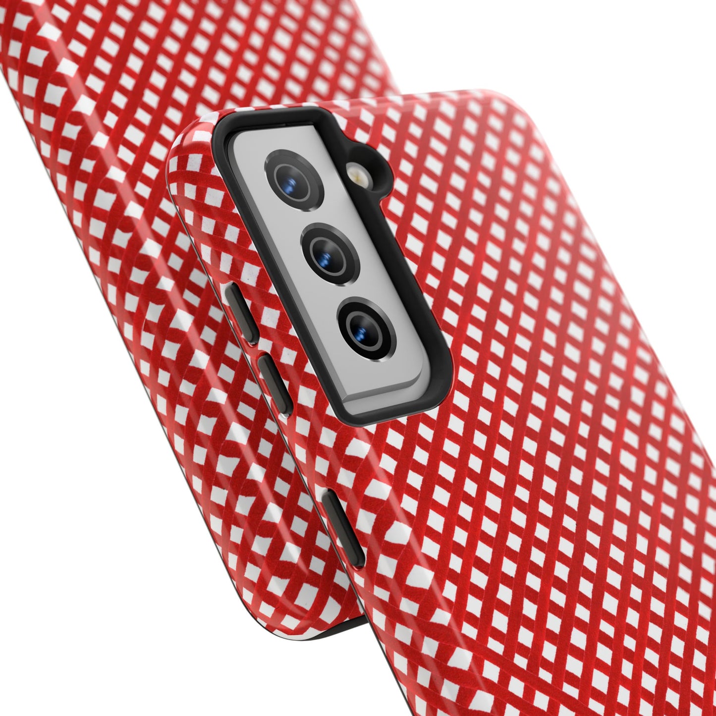 Trellis Check Red Phone Case