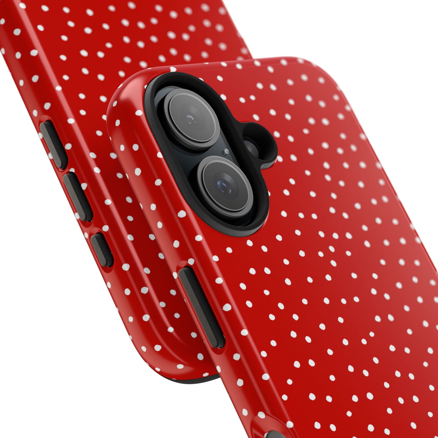 Dinky Dots Red / White Phone Case
