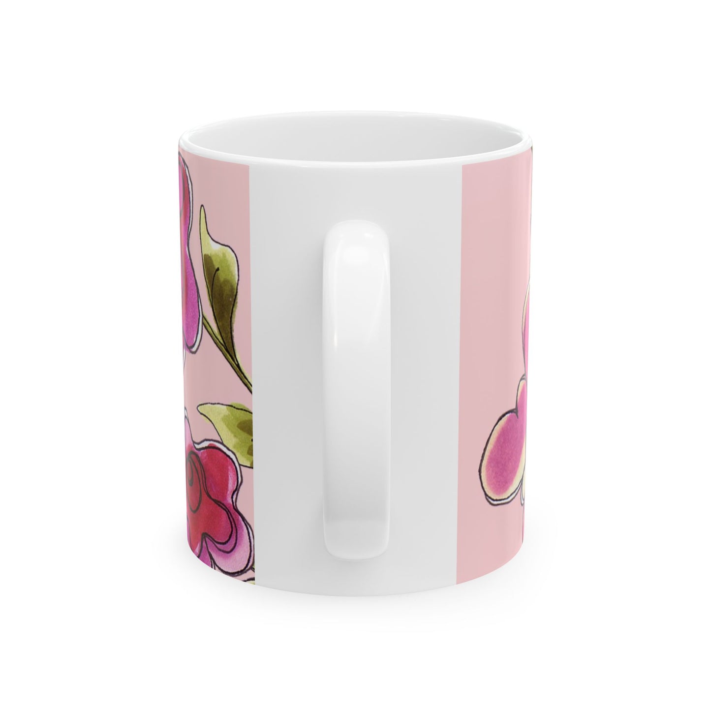 Jumbo Floral Pink Cup