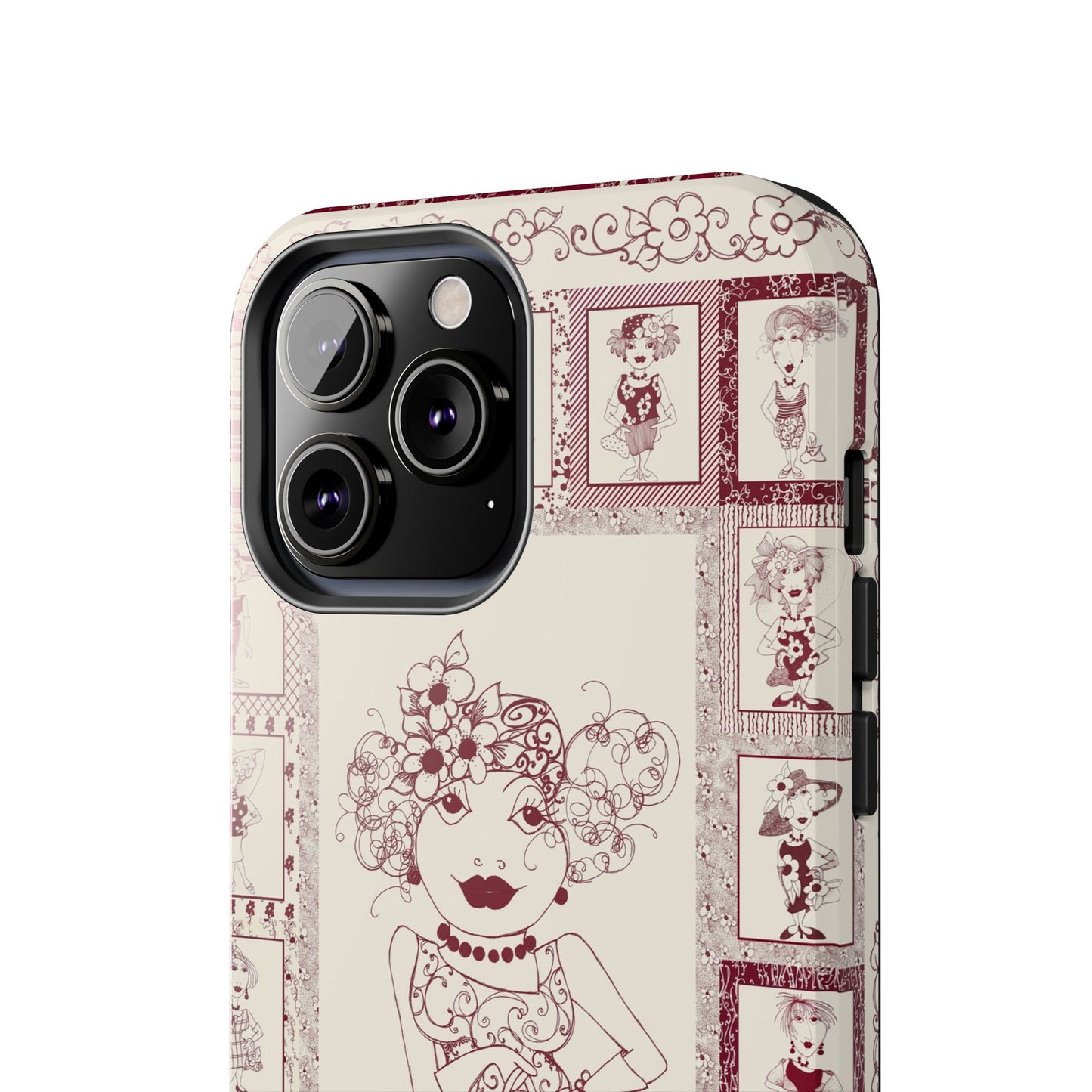Redheads Portrait Phone Case