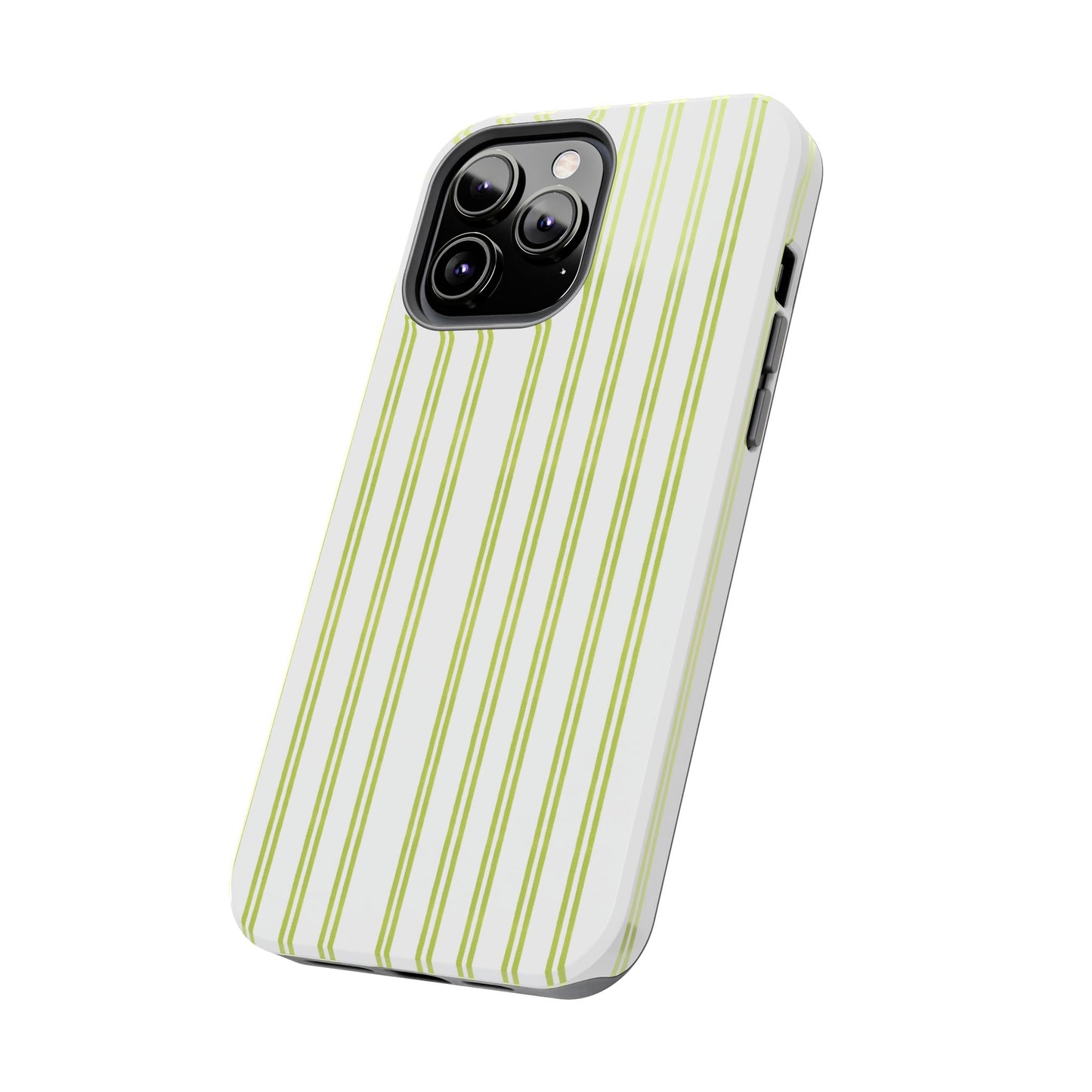 Green Double Stripe Phone Case