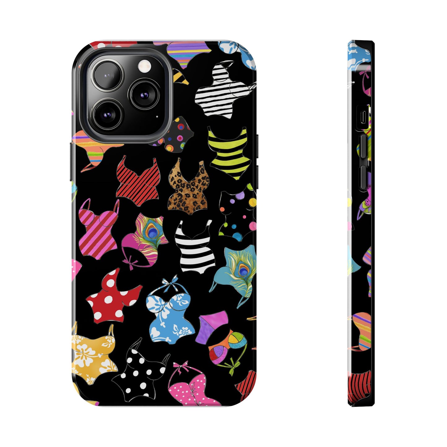 Assorted Suits Black Phone Case