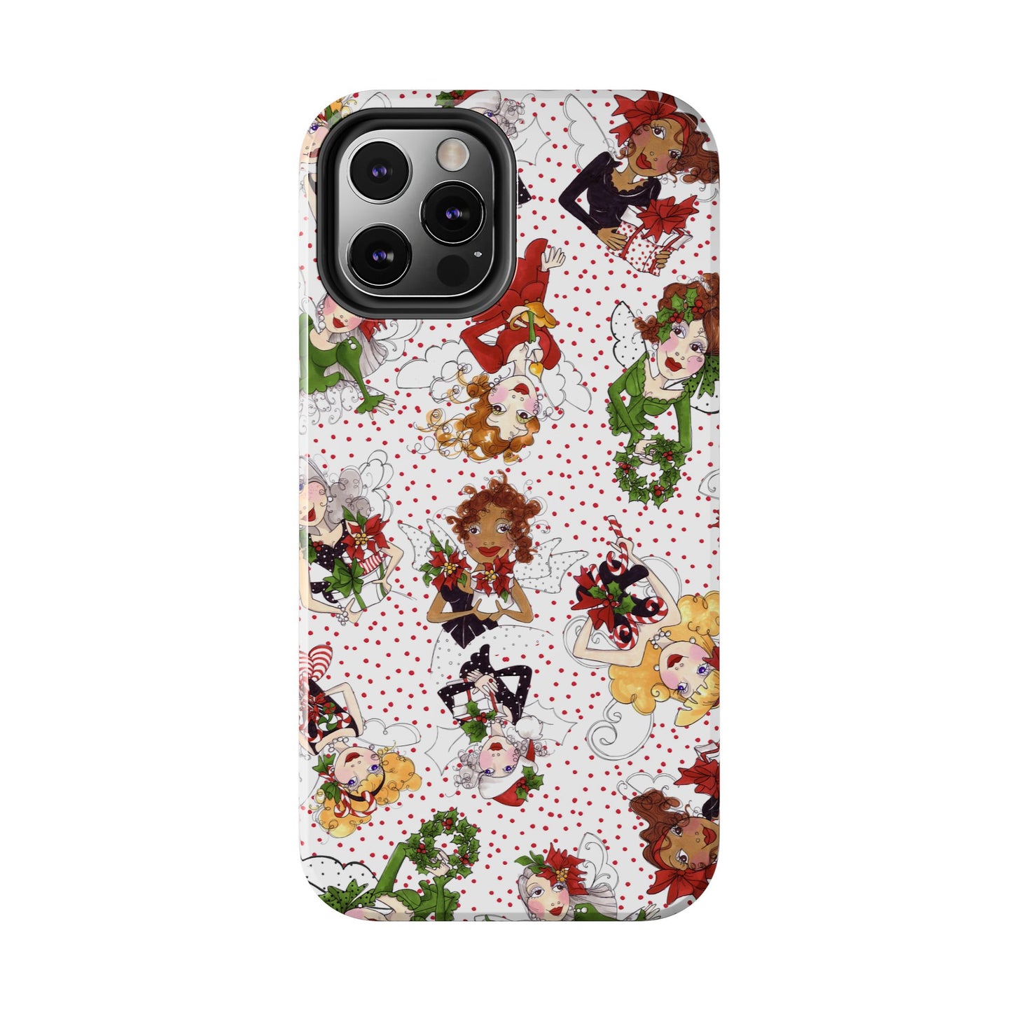 Fairy Toss White / Red Phone Case