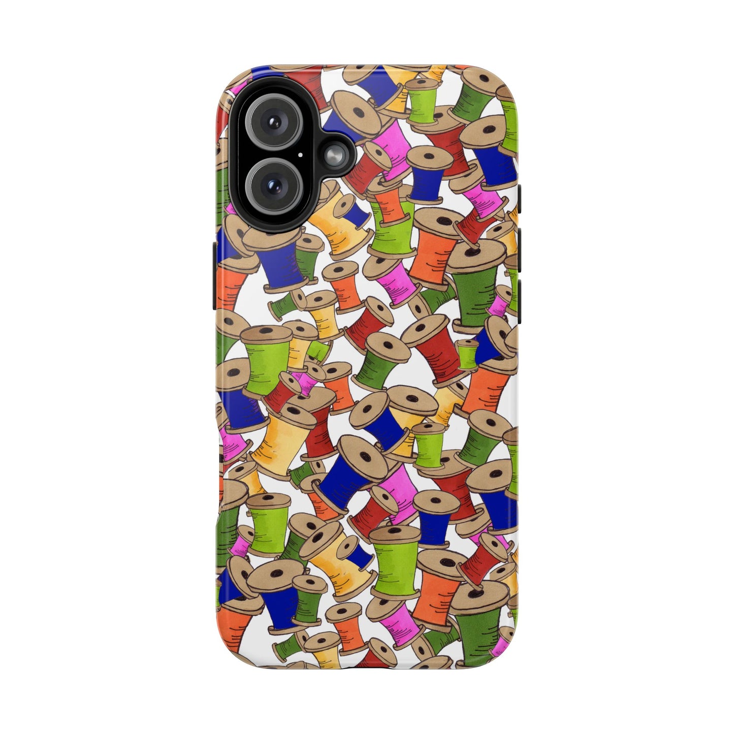 Spoolopoly White Phone Case