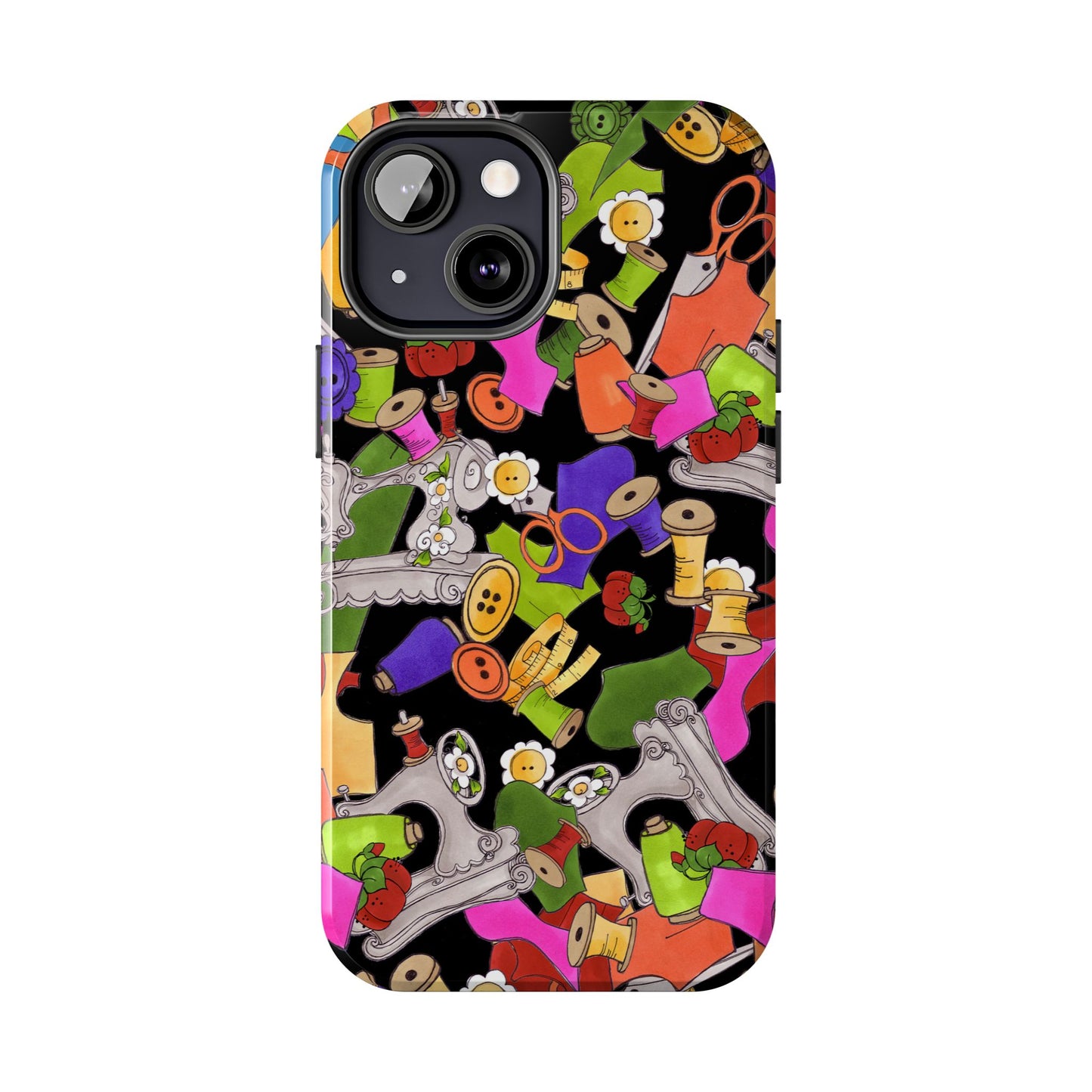 Kaleidasew Black Phone Case