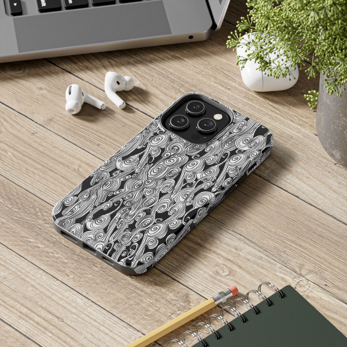 Bark Bark Black Phone Case