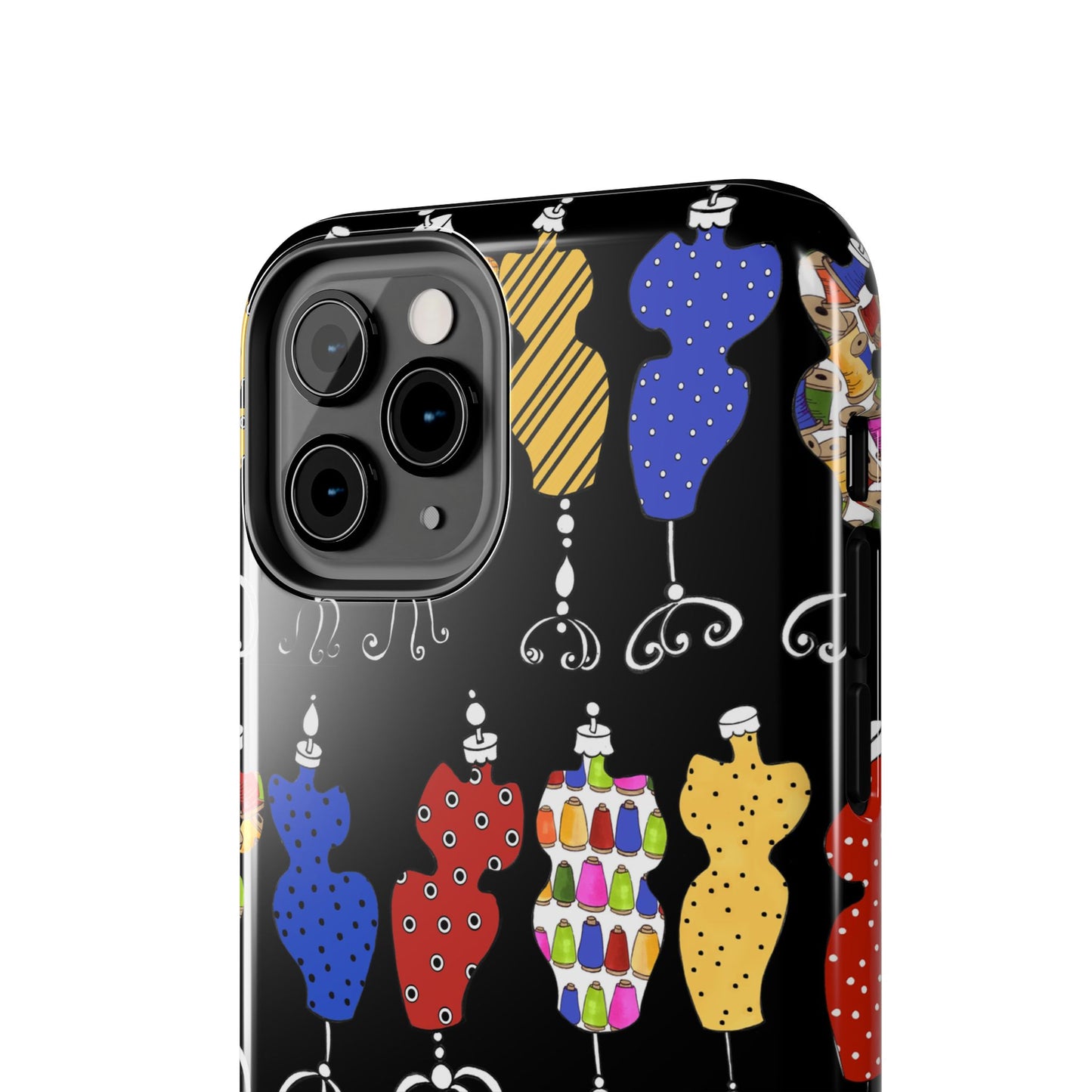Go Figure Black / Multi Phone Case